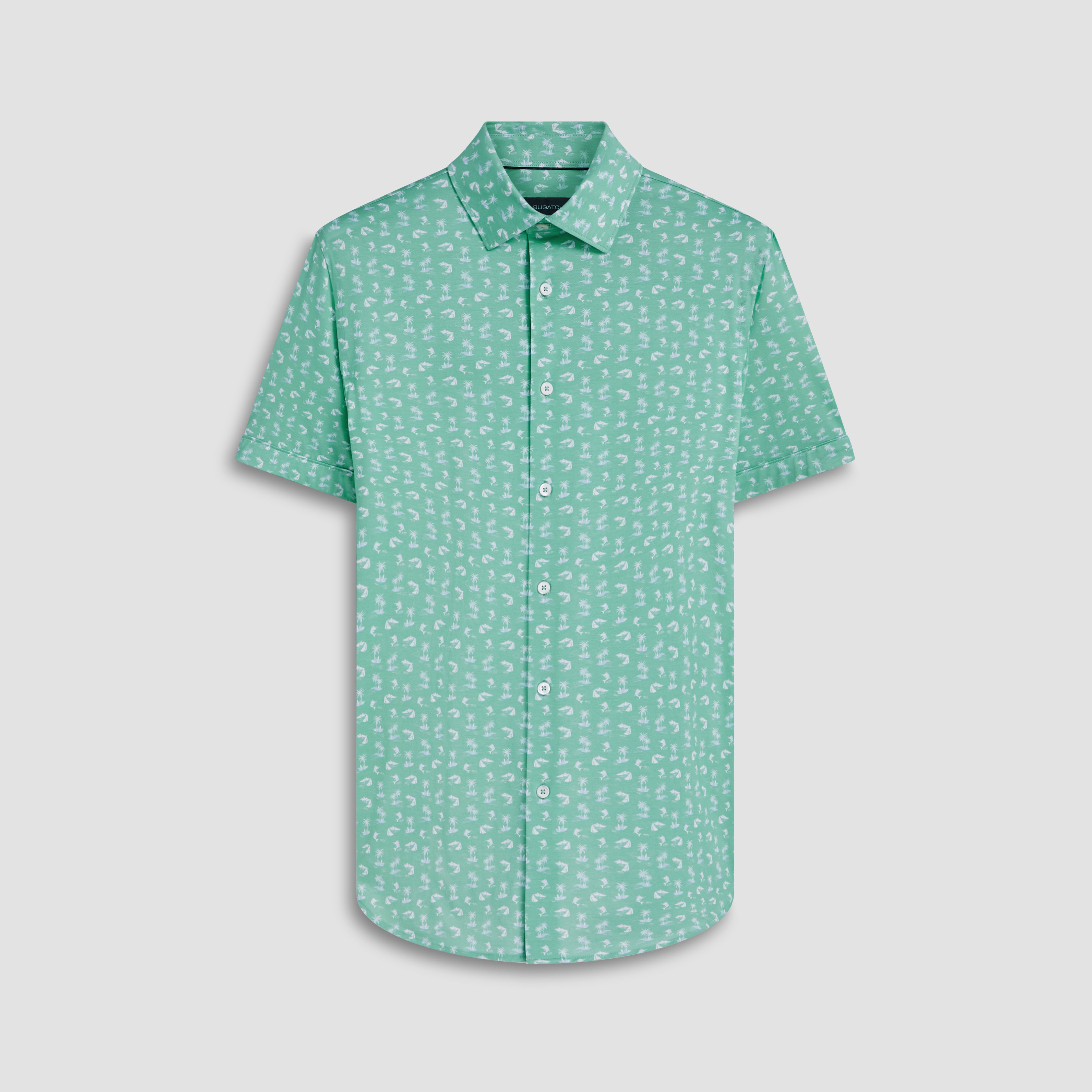 Bugatchi Miles OoohCotton Short Sleeve Shirt main image 1