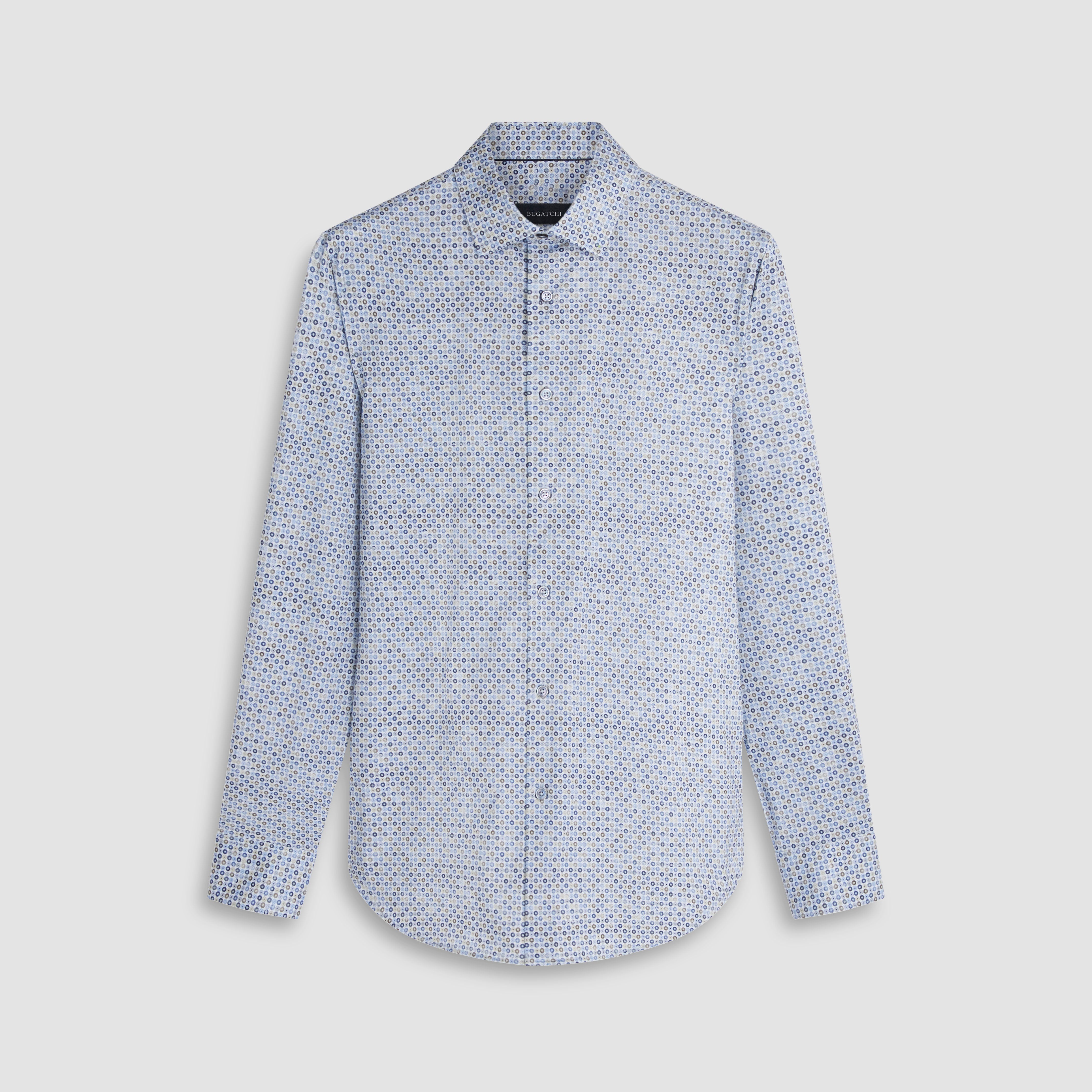 Ooohcotton James Ls Shirt - Platinum