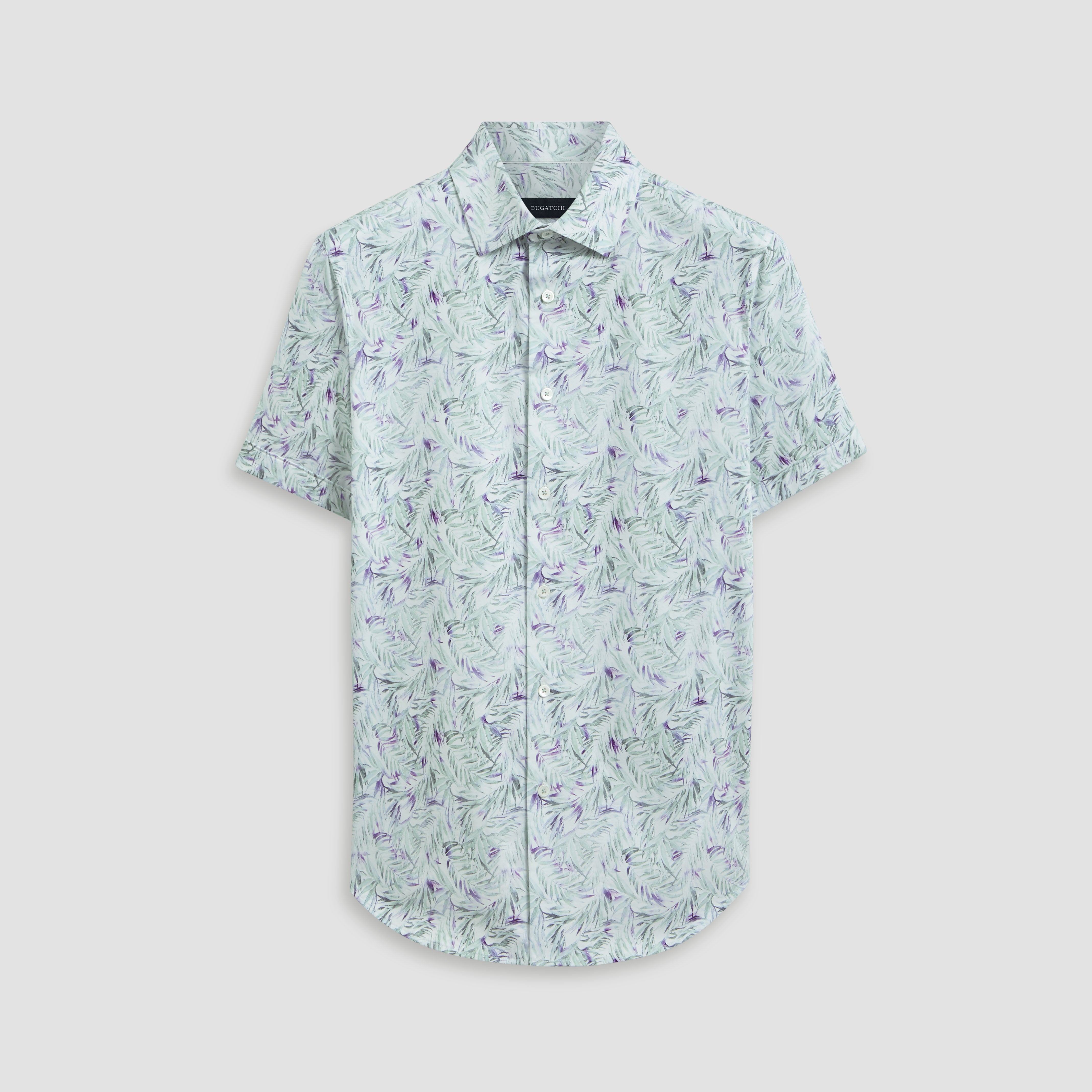 Bugatchi Miles OoohCotton Short Sleeve Shirt main image 0