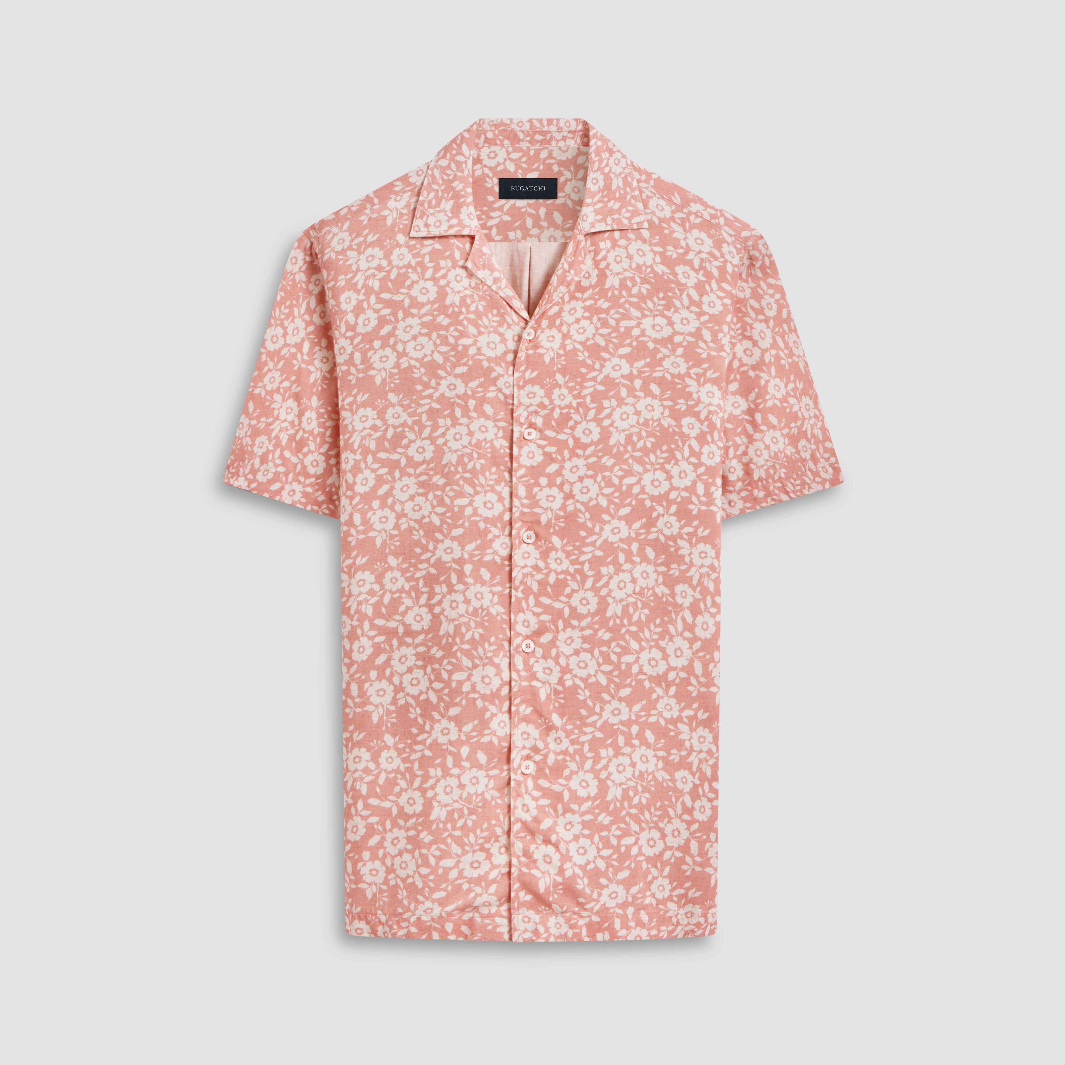 JACKSON CROWN LITE COTTON STRETCH SHIRT - DEEP VERDANT