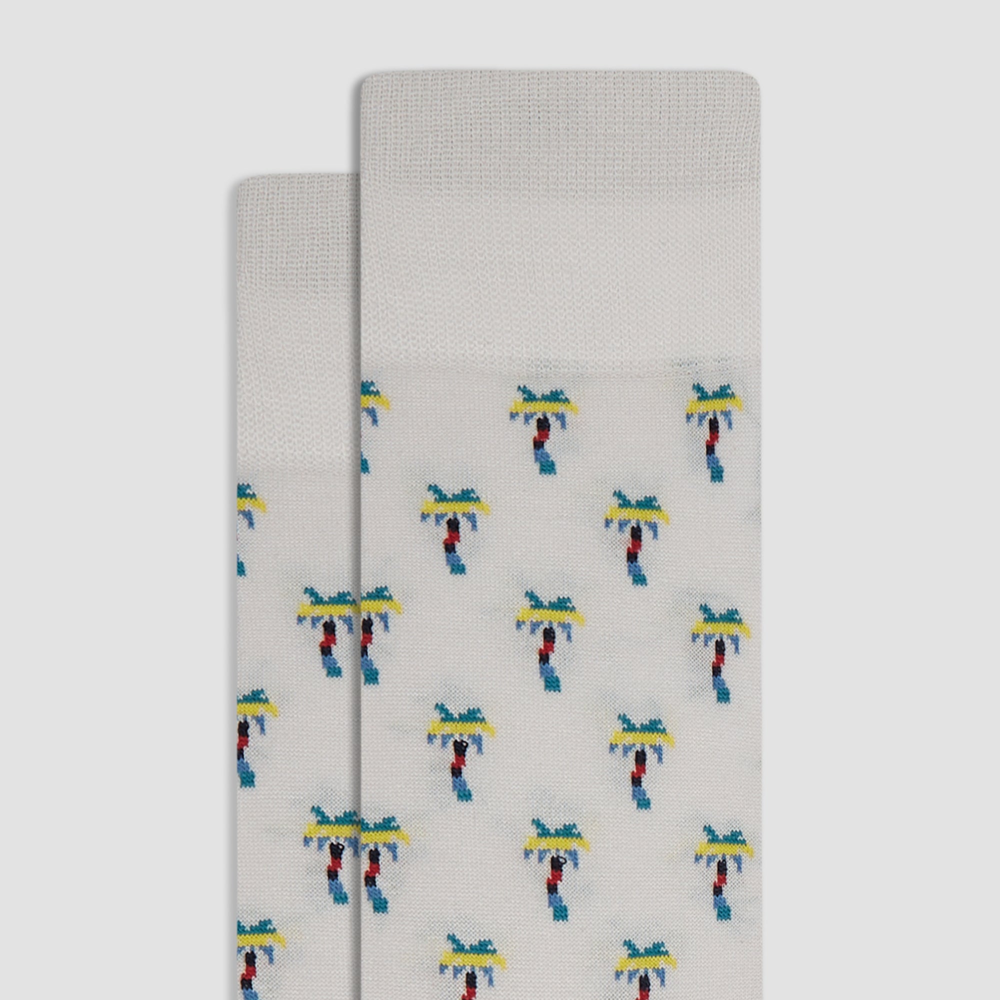 Palm Trees Mid-Calf Socks