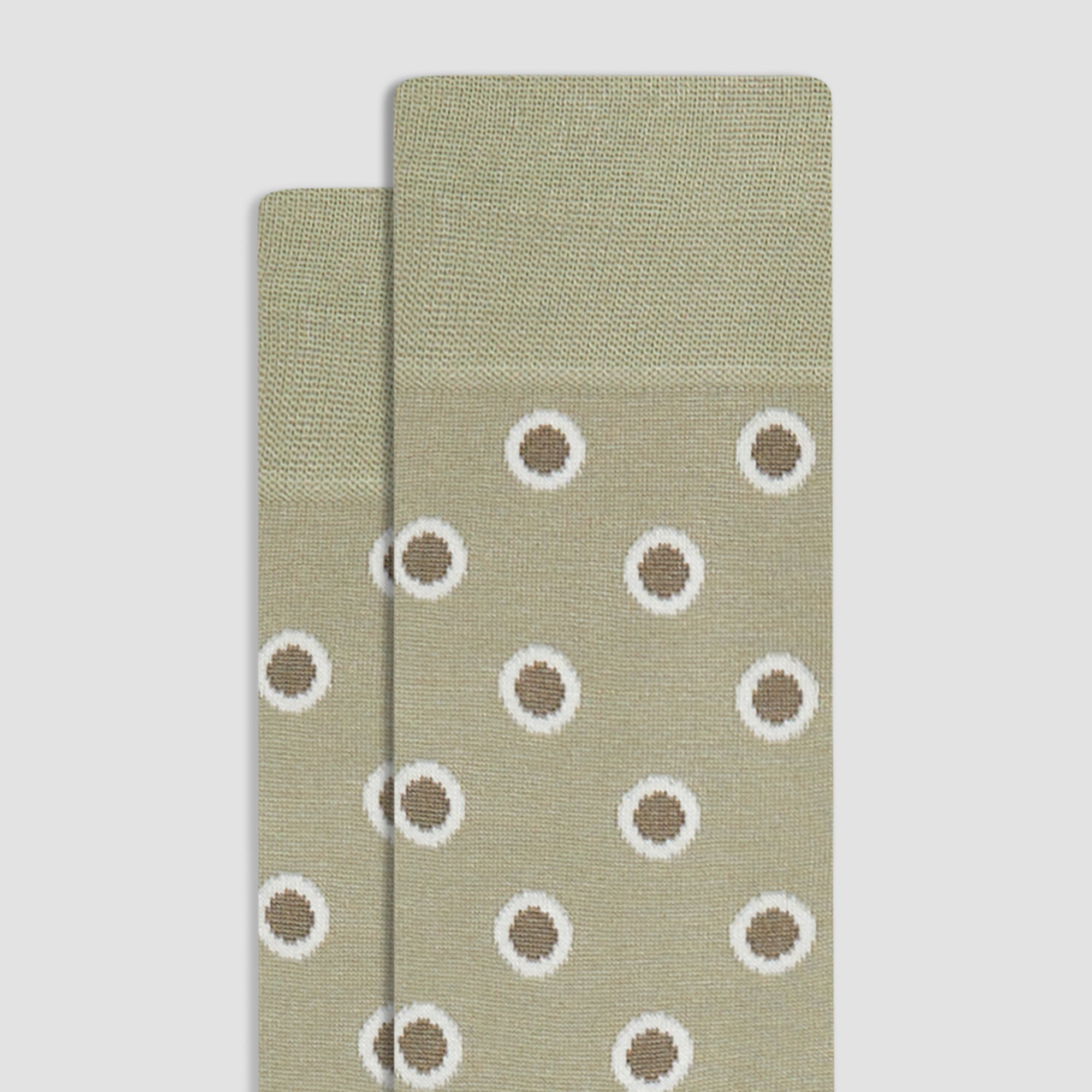 Coin Dot Mid-Calf Socks