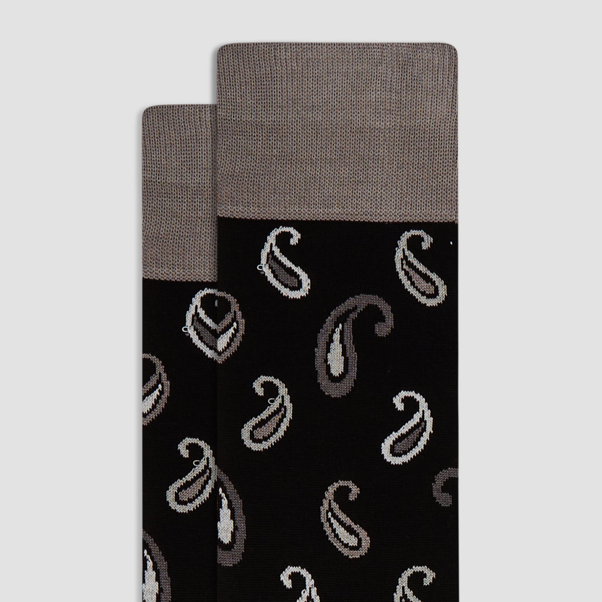 Paisley Mid-Calf Socks