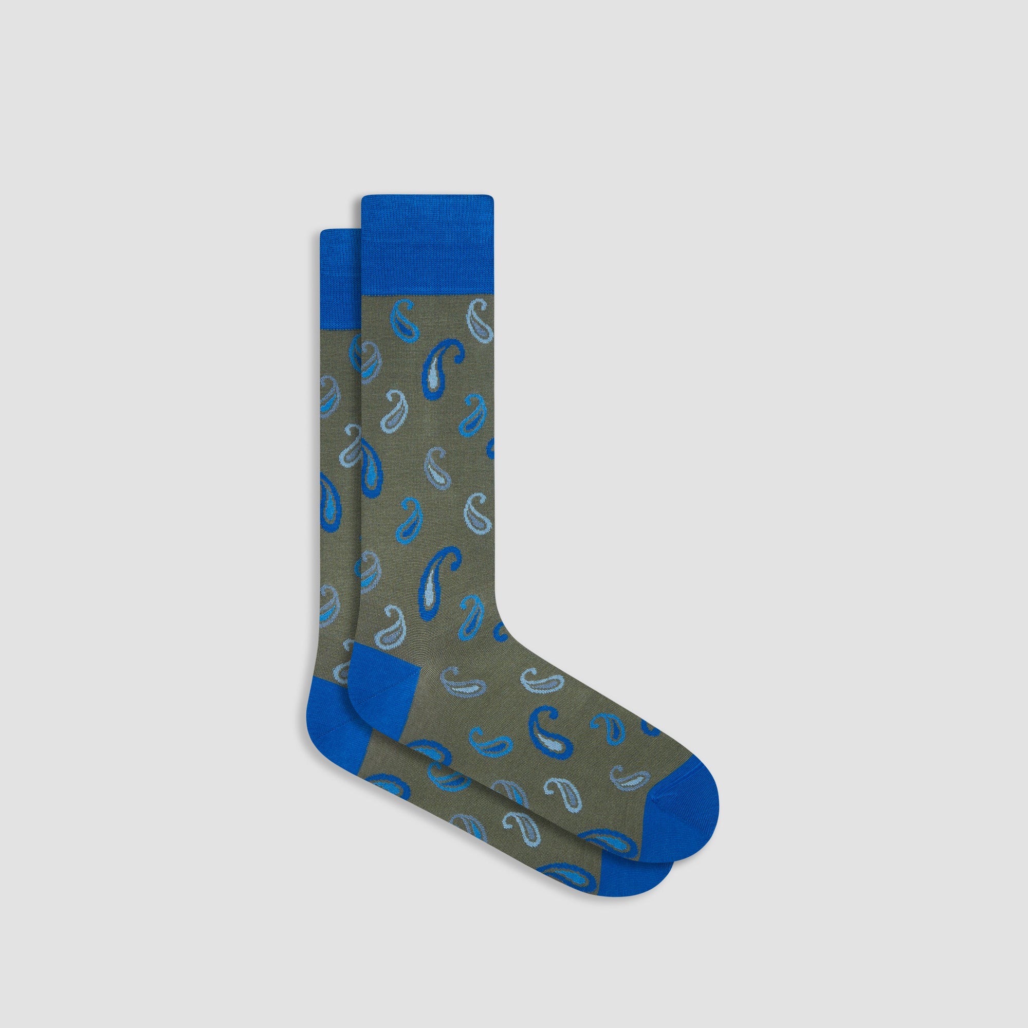 Paisley Mid-Calf Socks