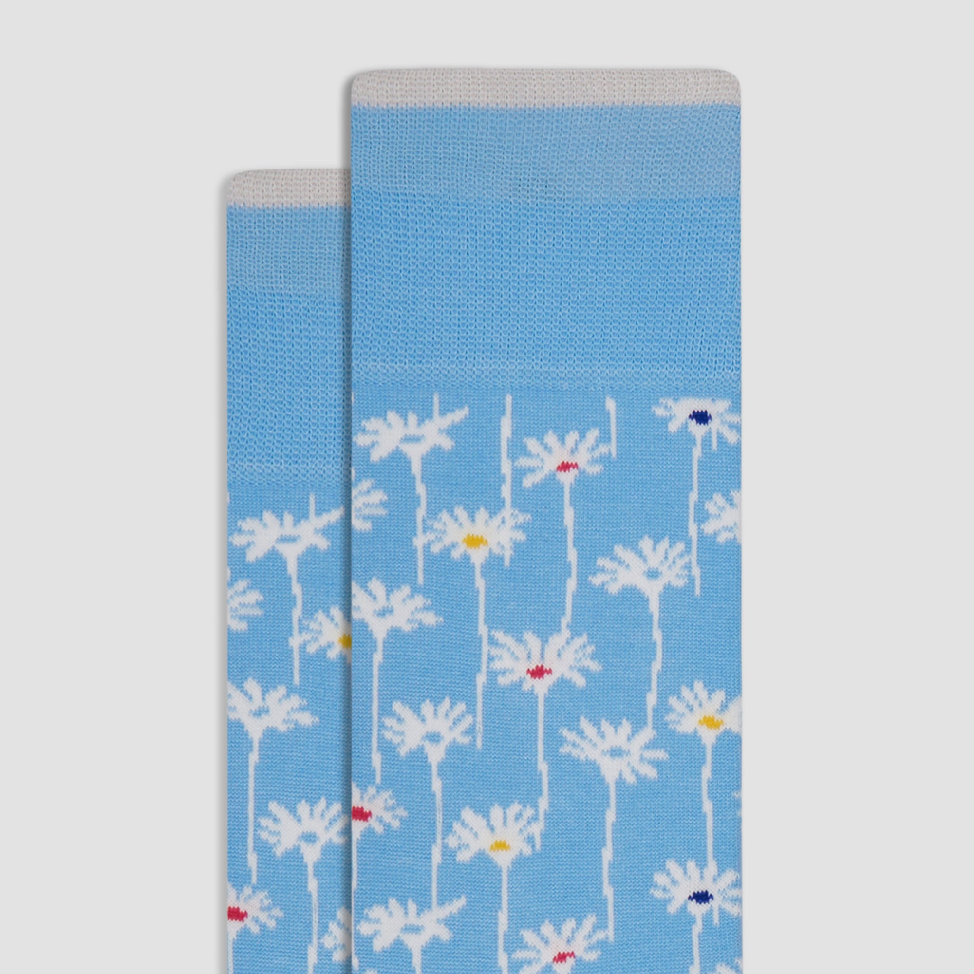 Floral Mid-Calf Socks