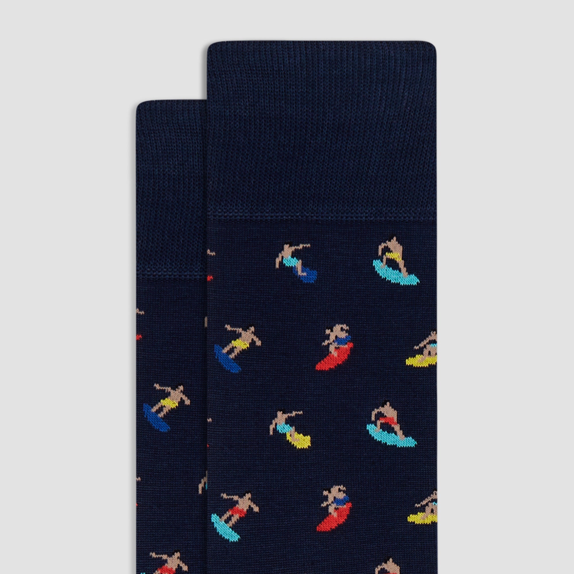 Surfers Mid-Calf Socks