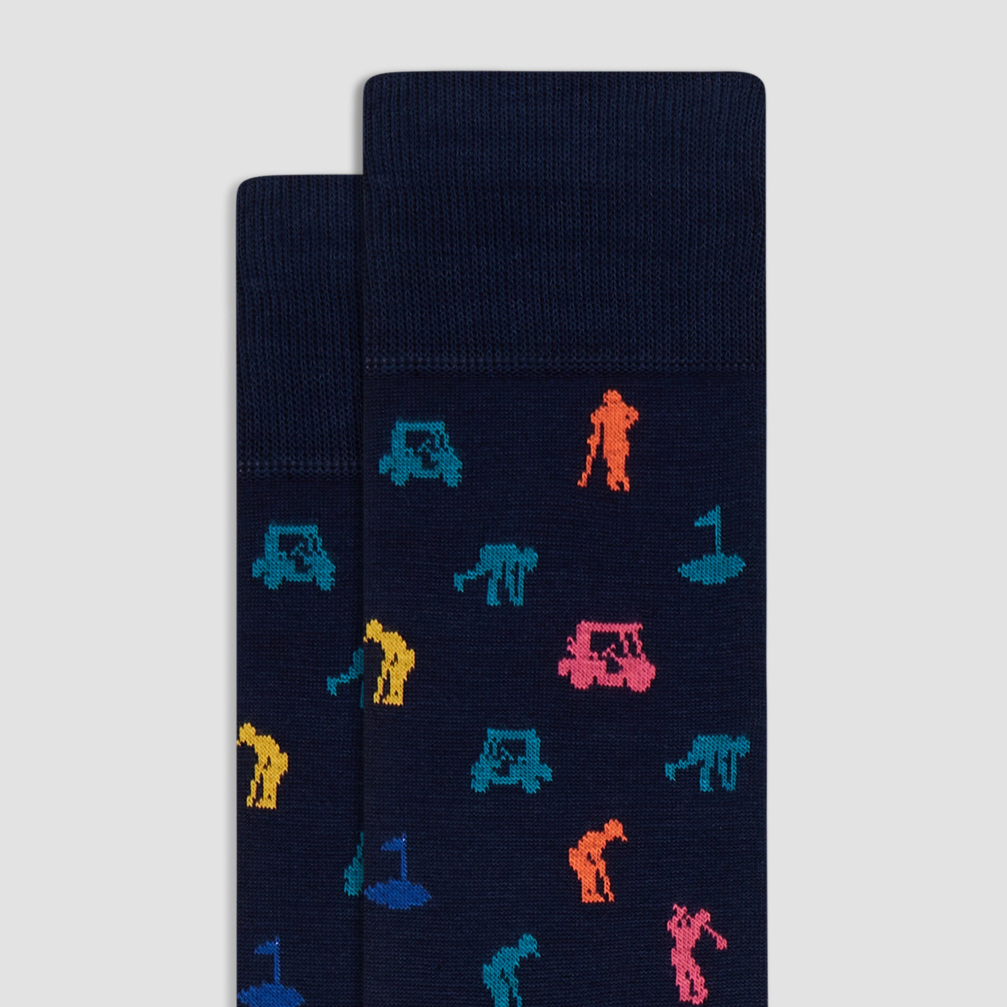 Golf Course Mid-Calf Socks
