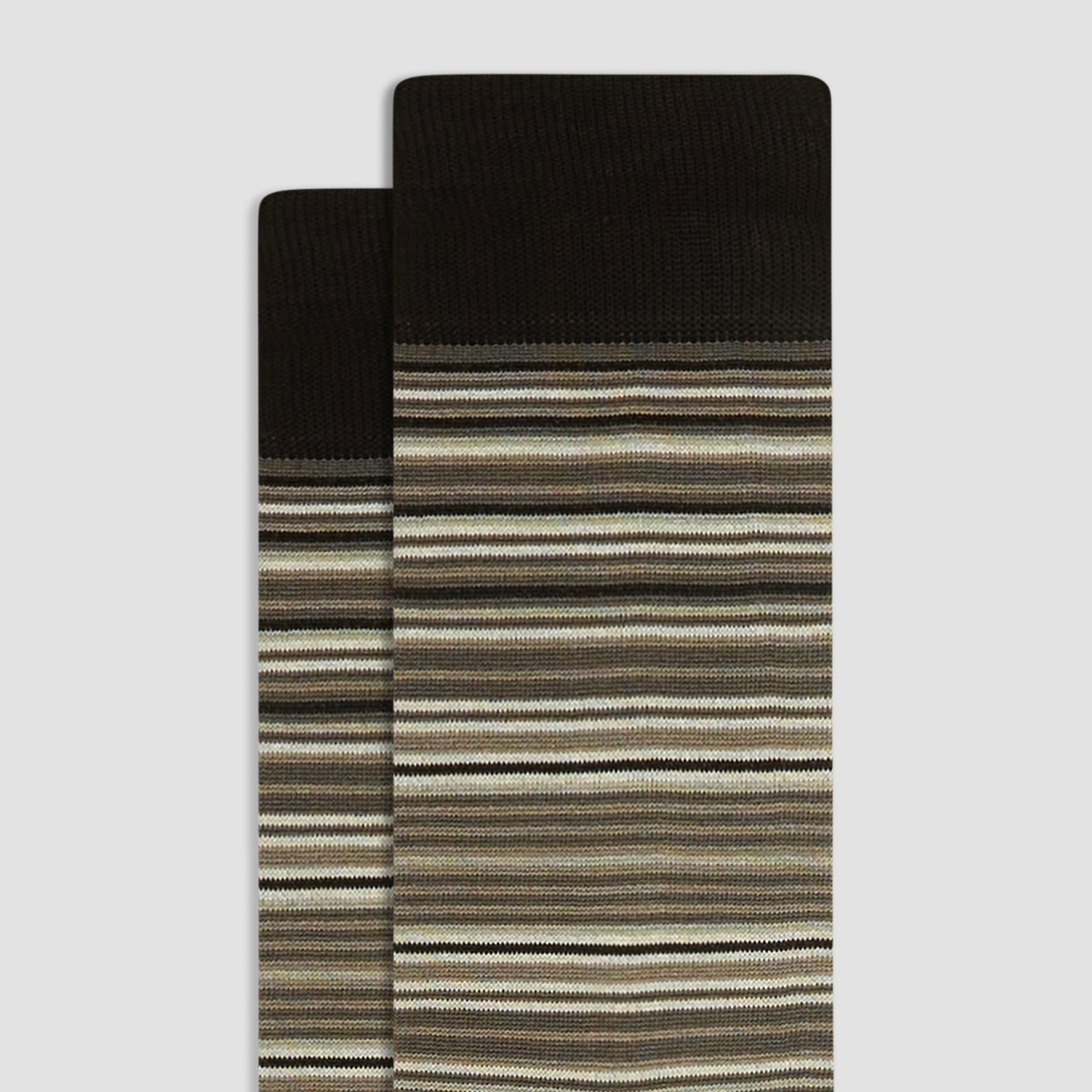 Striped Mid-Calf Socks