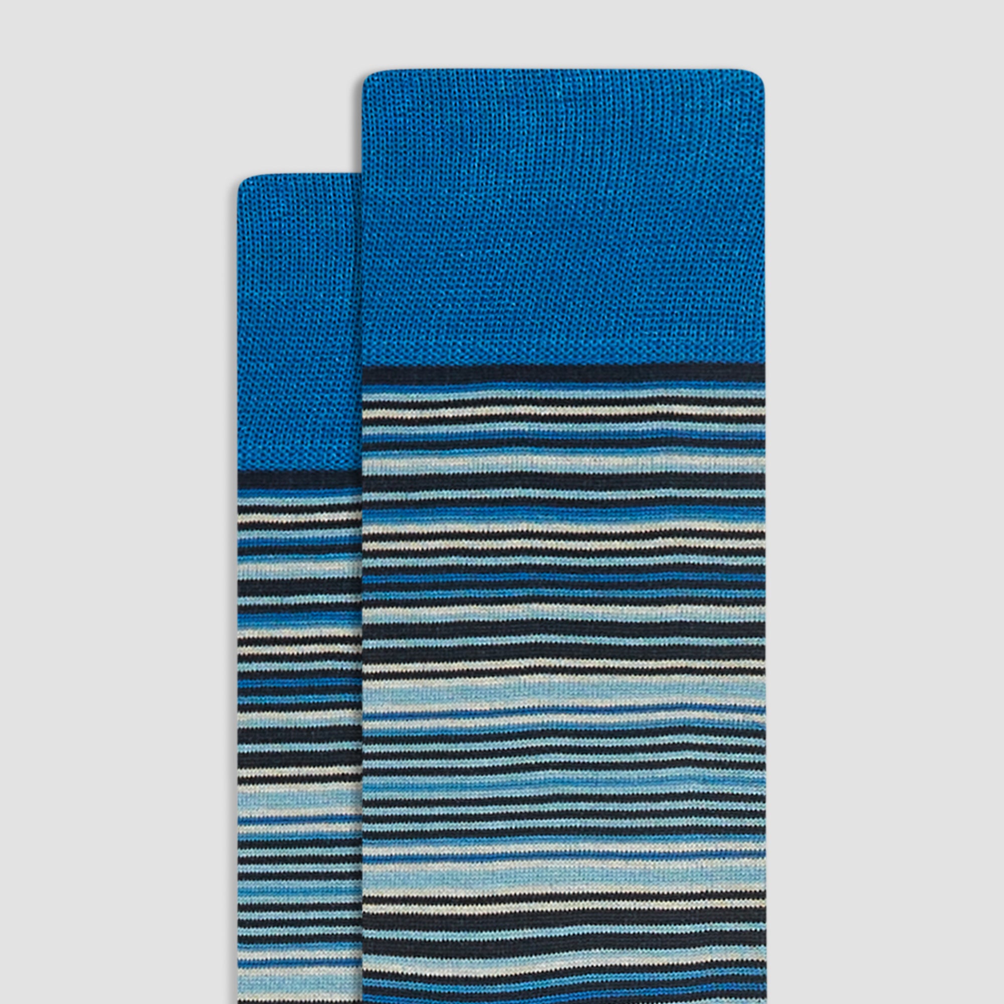 Striped Mid-Calf Socks