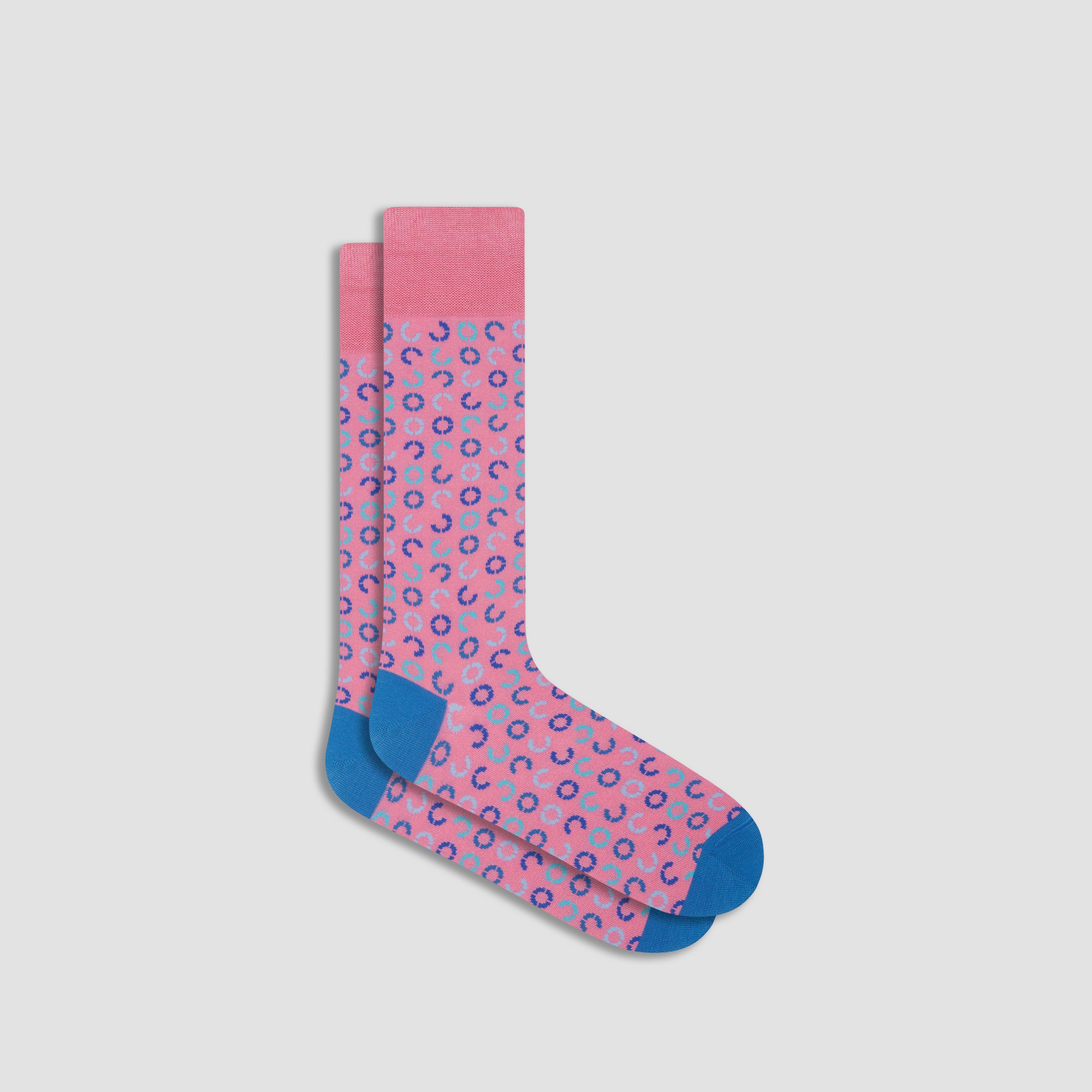 Geometric Mid-Calf Socks – BUGATCHI