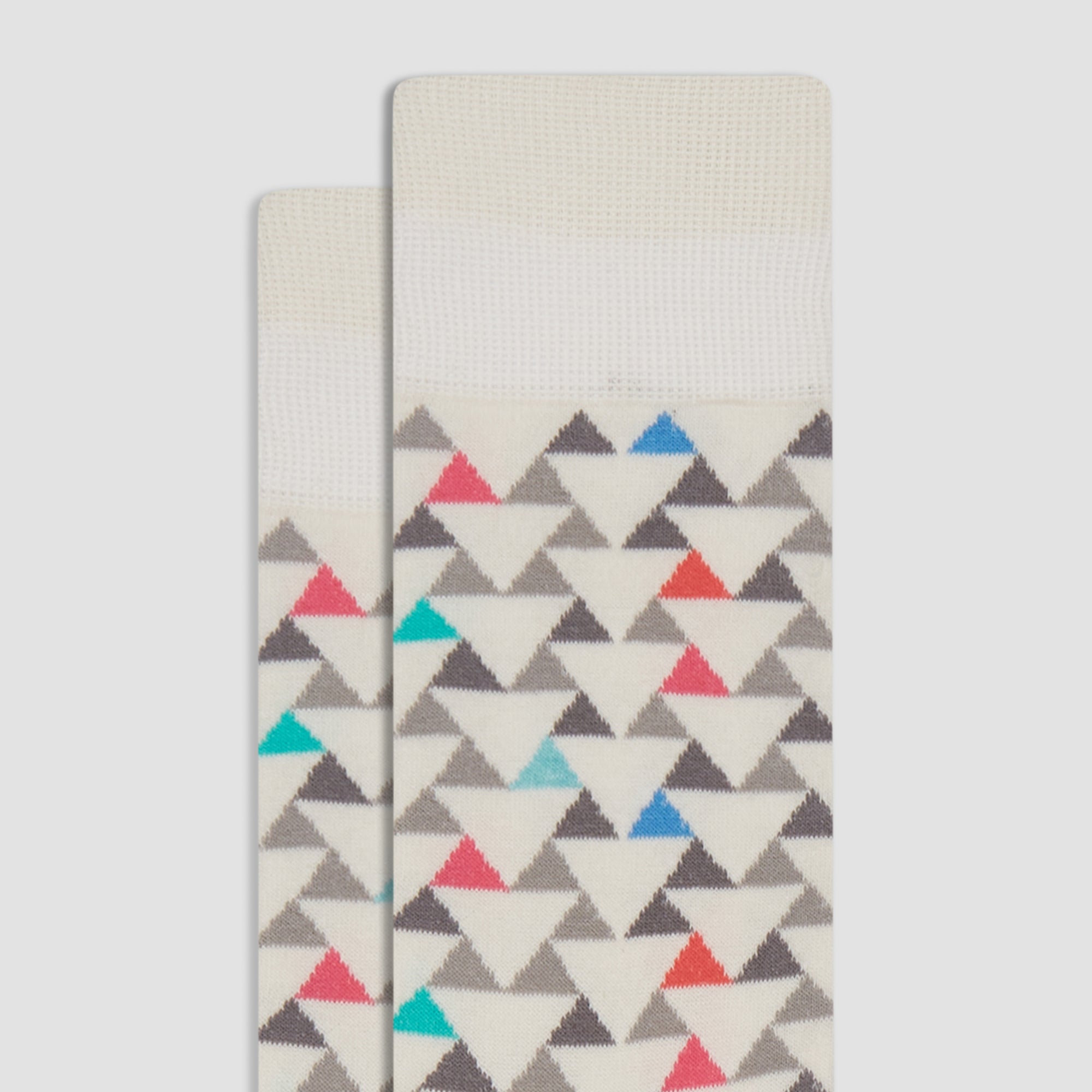 Geometric Mid-Calf Socks