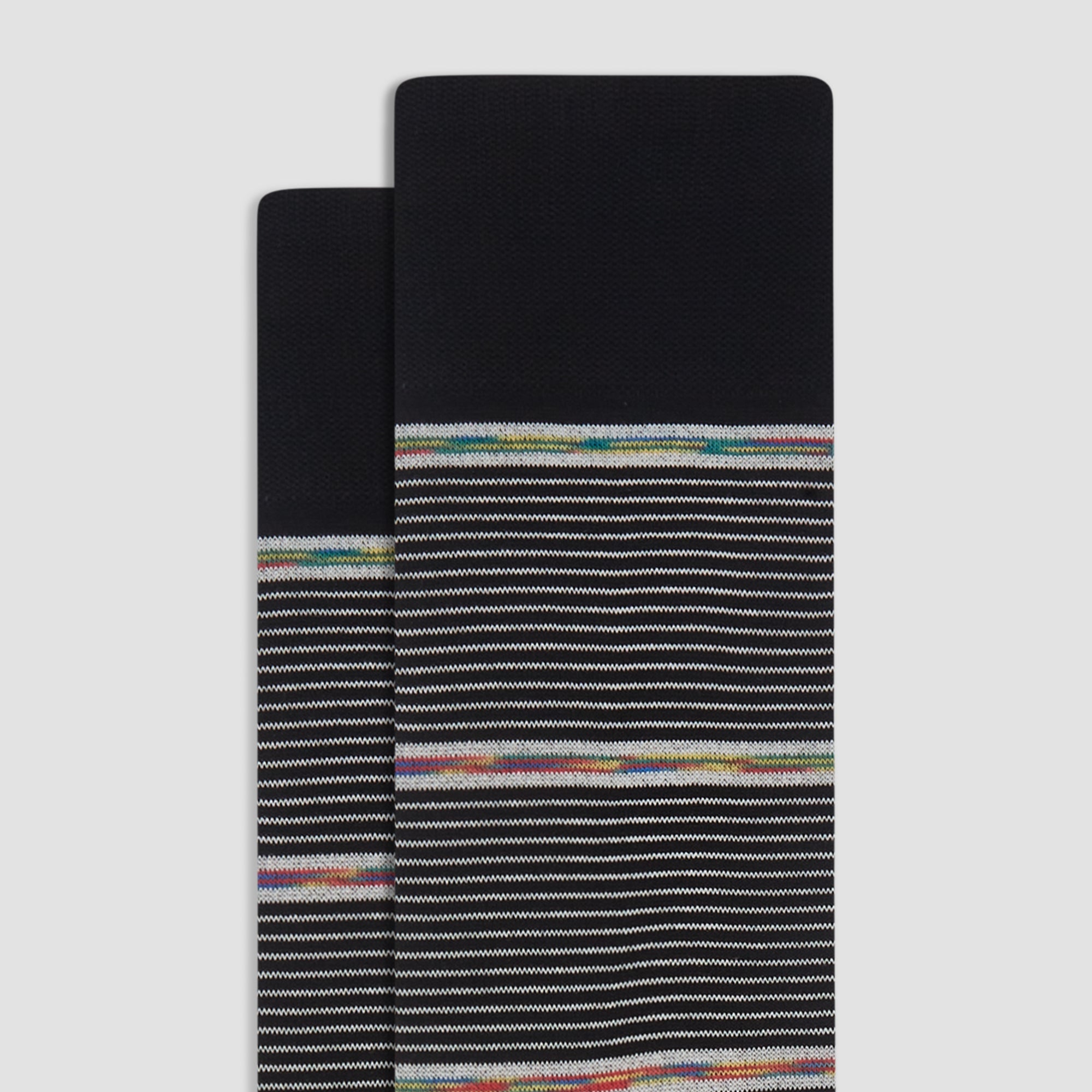 Striped Mid-Calf Socks