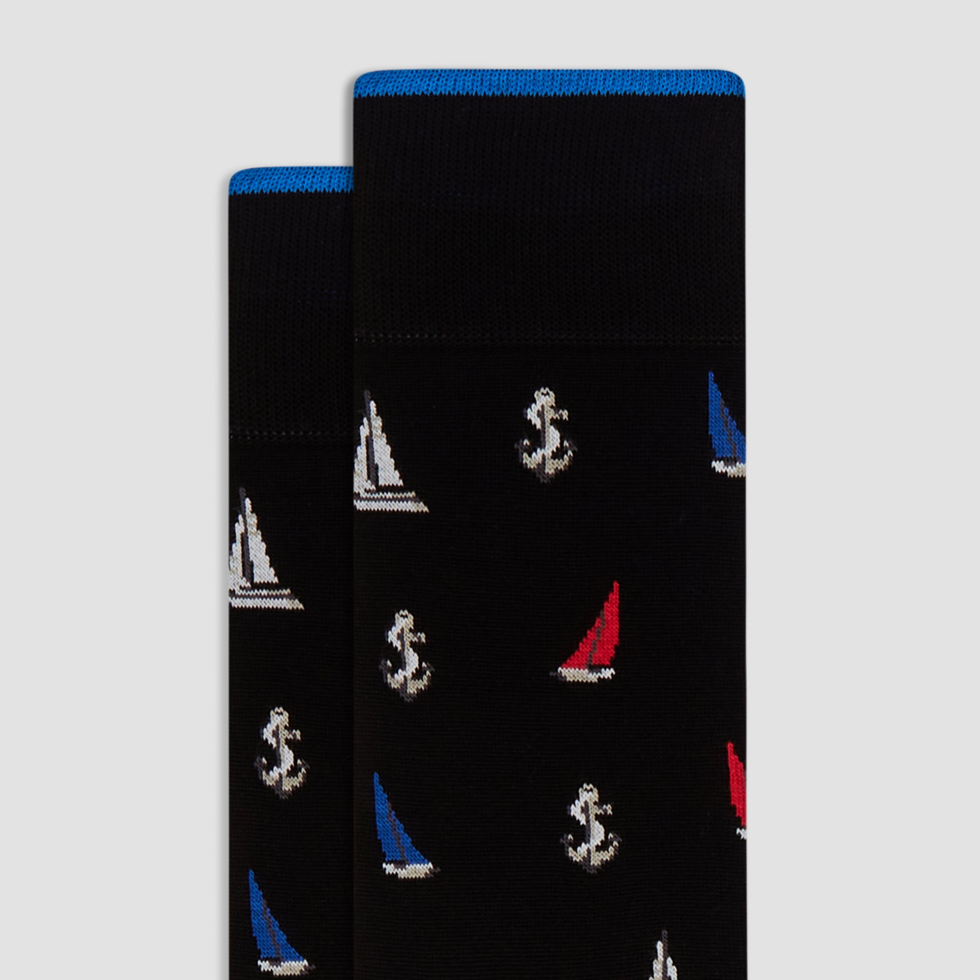 Nautical Mid-Calf Socks