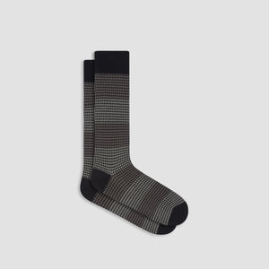 Hounds Tooth Mid-Calf Socks