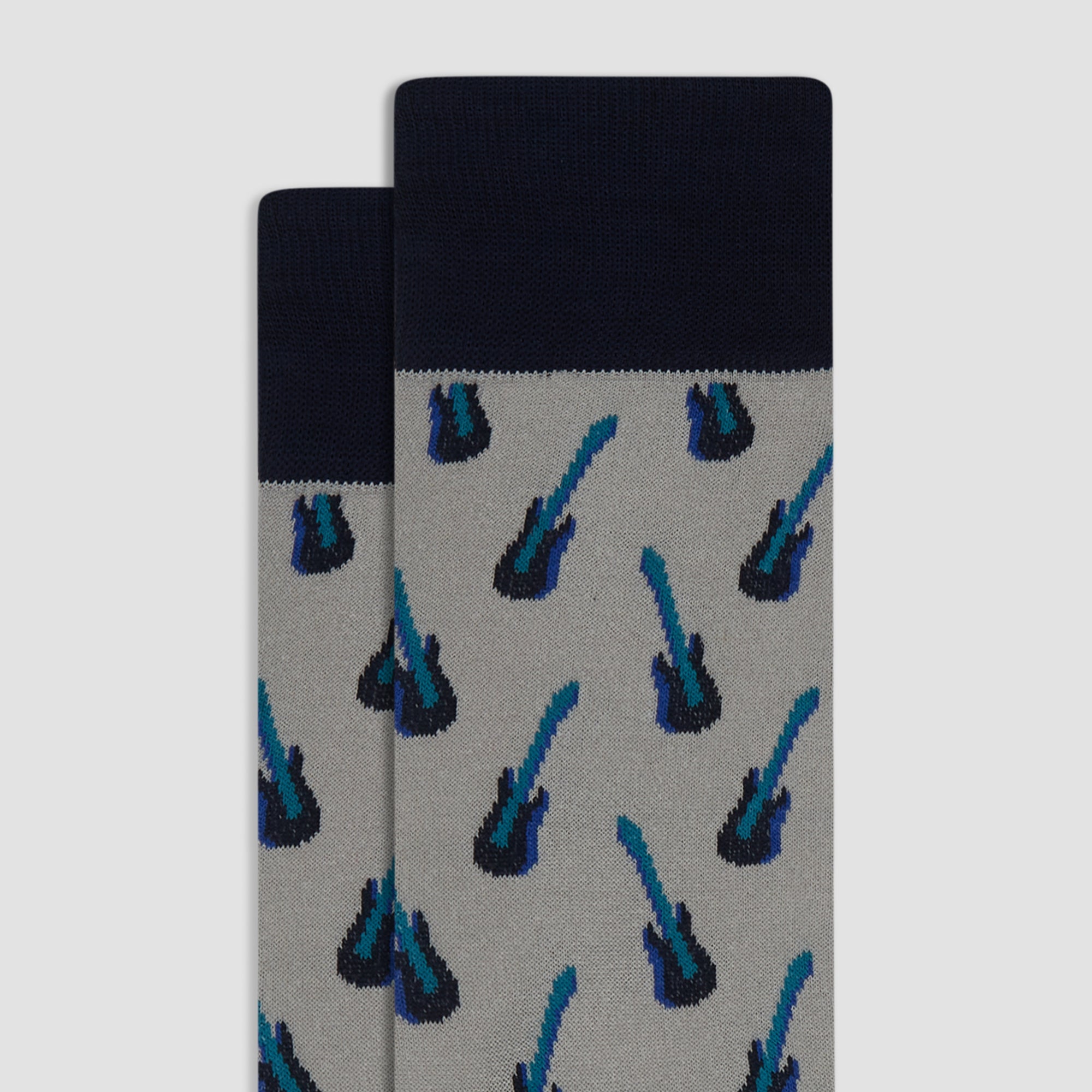 Guitars Mid-Calf Socks