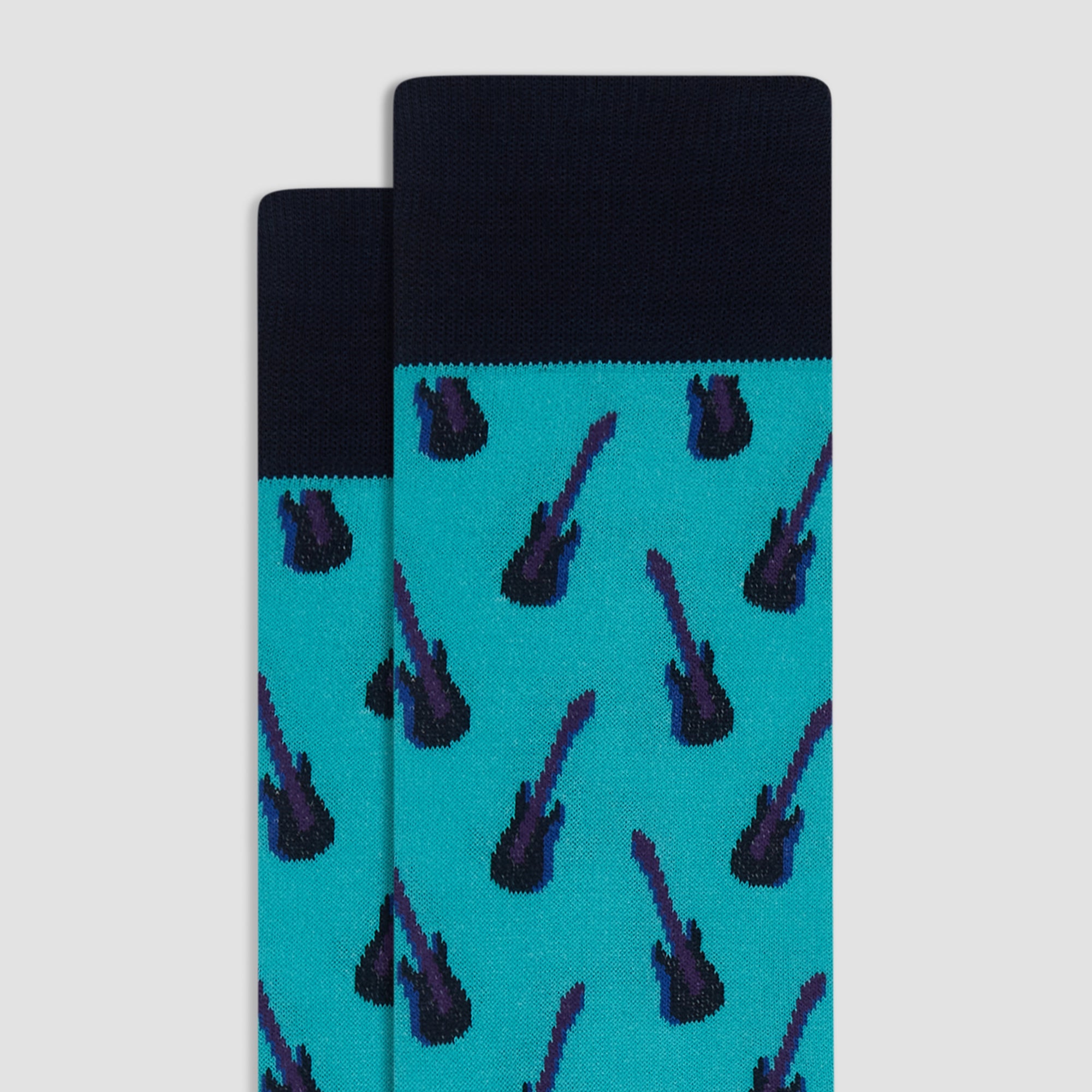 Guitars Mid-Calf Socks