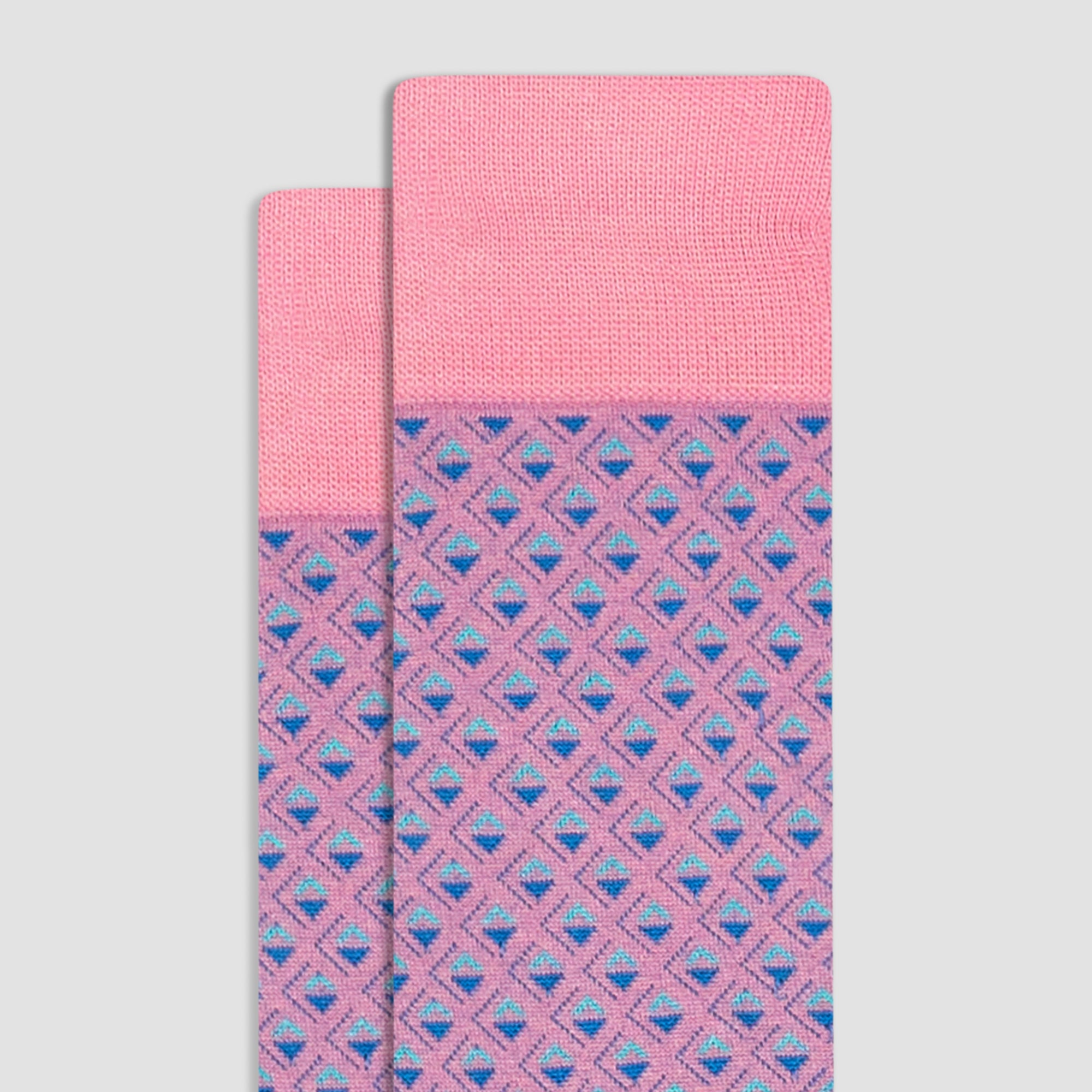 Geometric Mid-Calf Socks