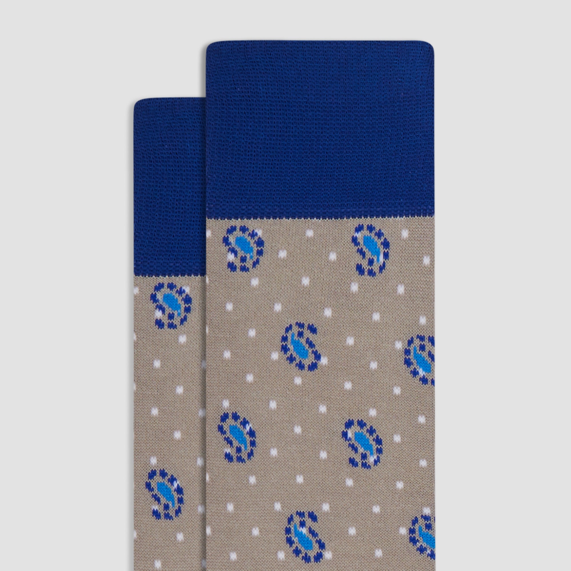 Paisley Mid-Calf Socks