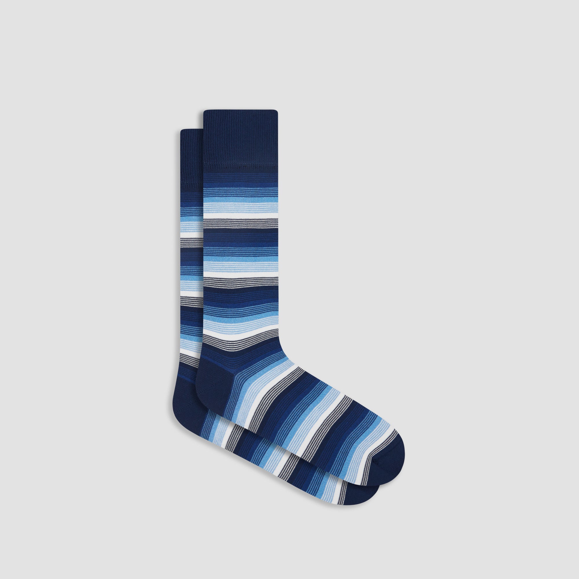 Striped Mid-Calf Socks