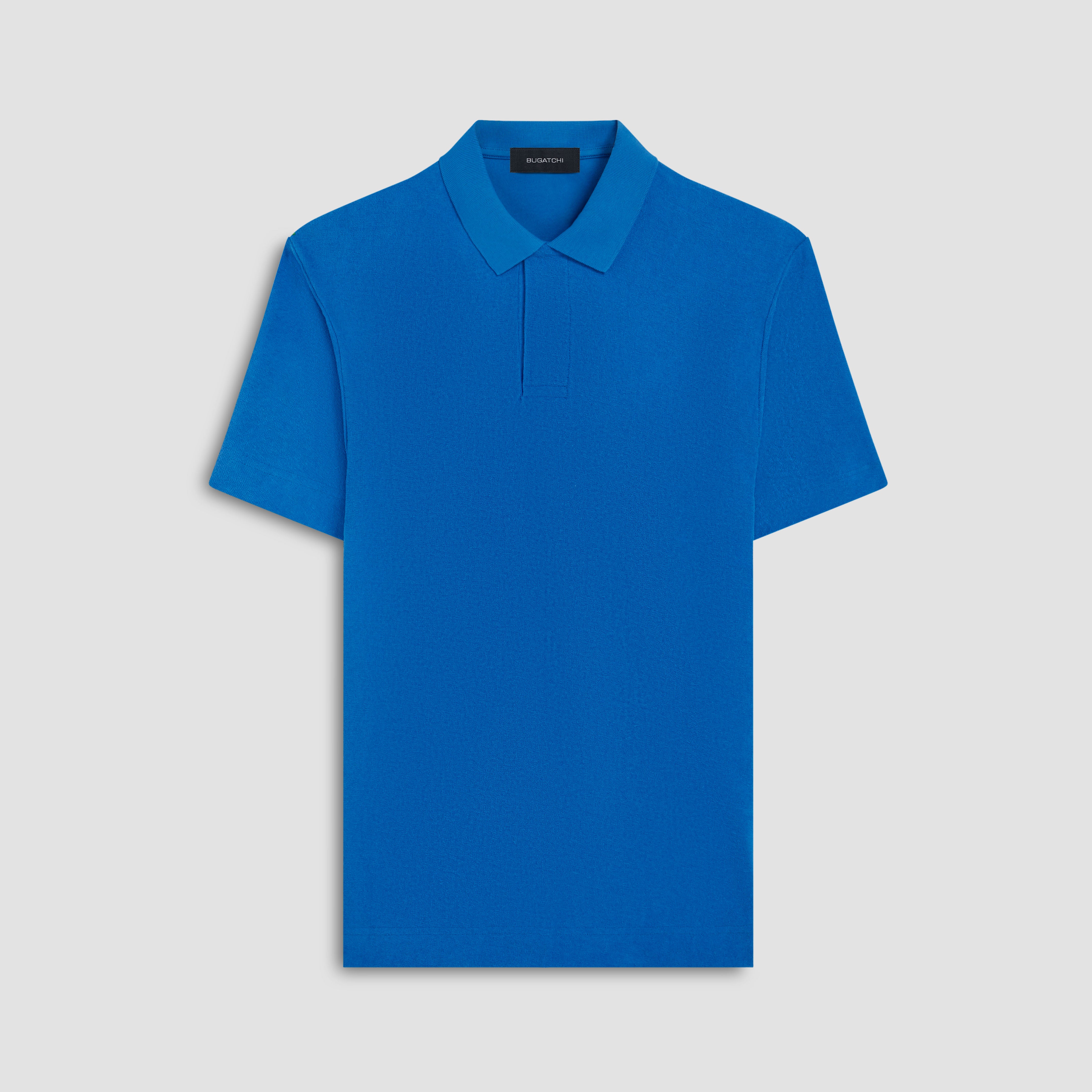 Light Blue French Terry Polo main image 0