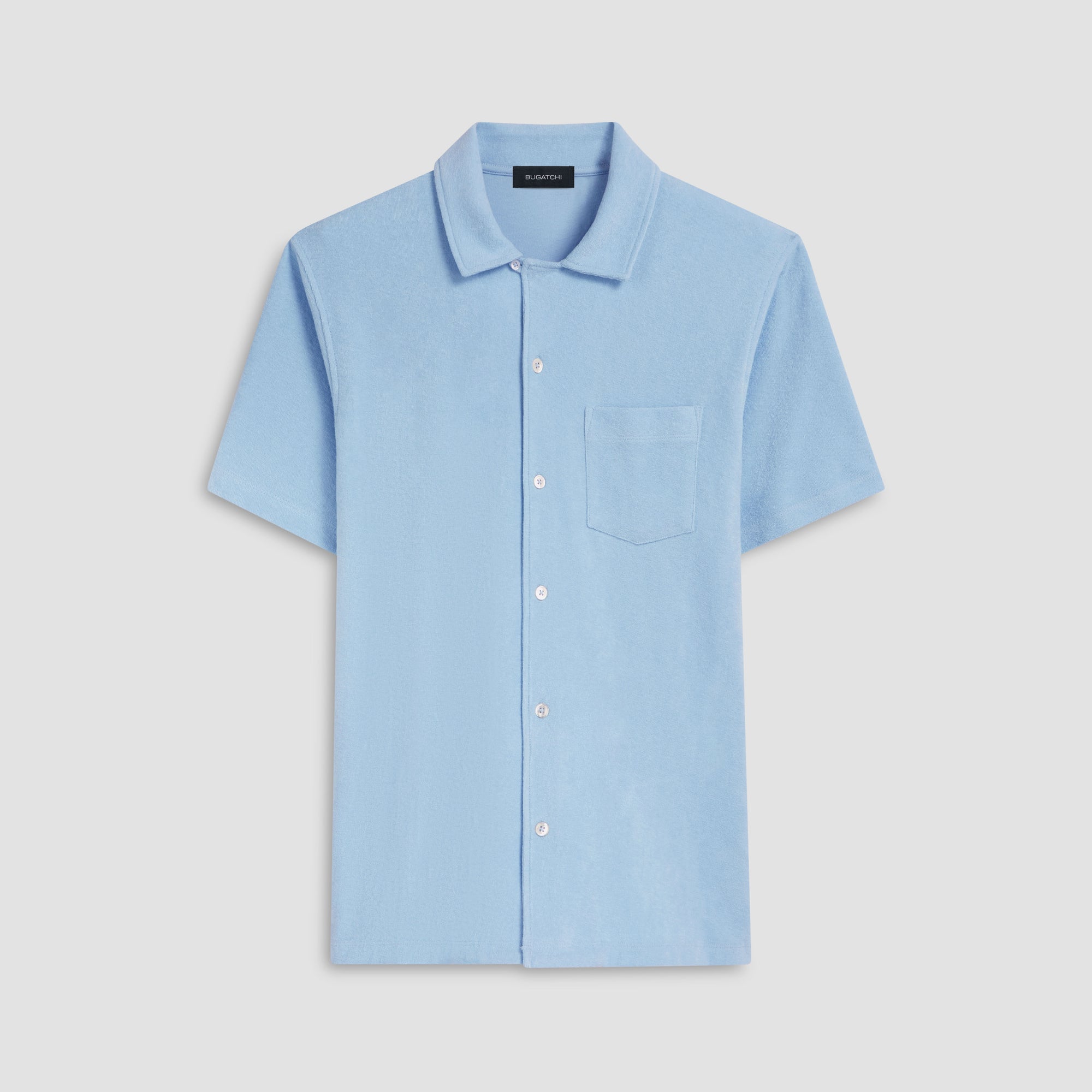 Towelling French Terry Camp Shirt