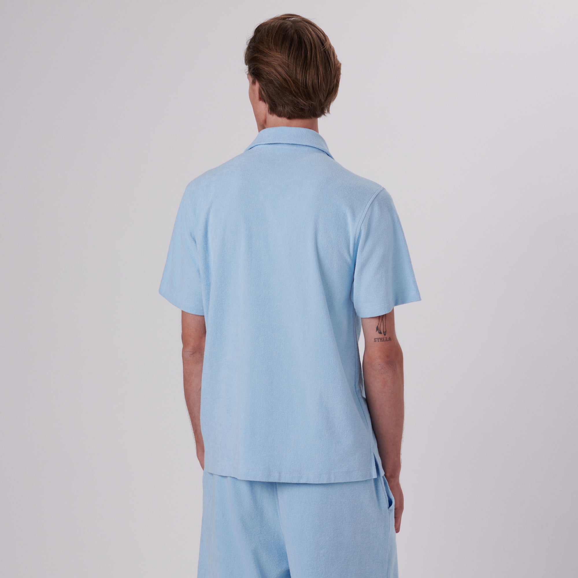 Towelling French Terry Camp Shirt