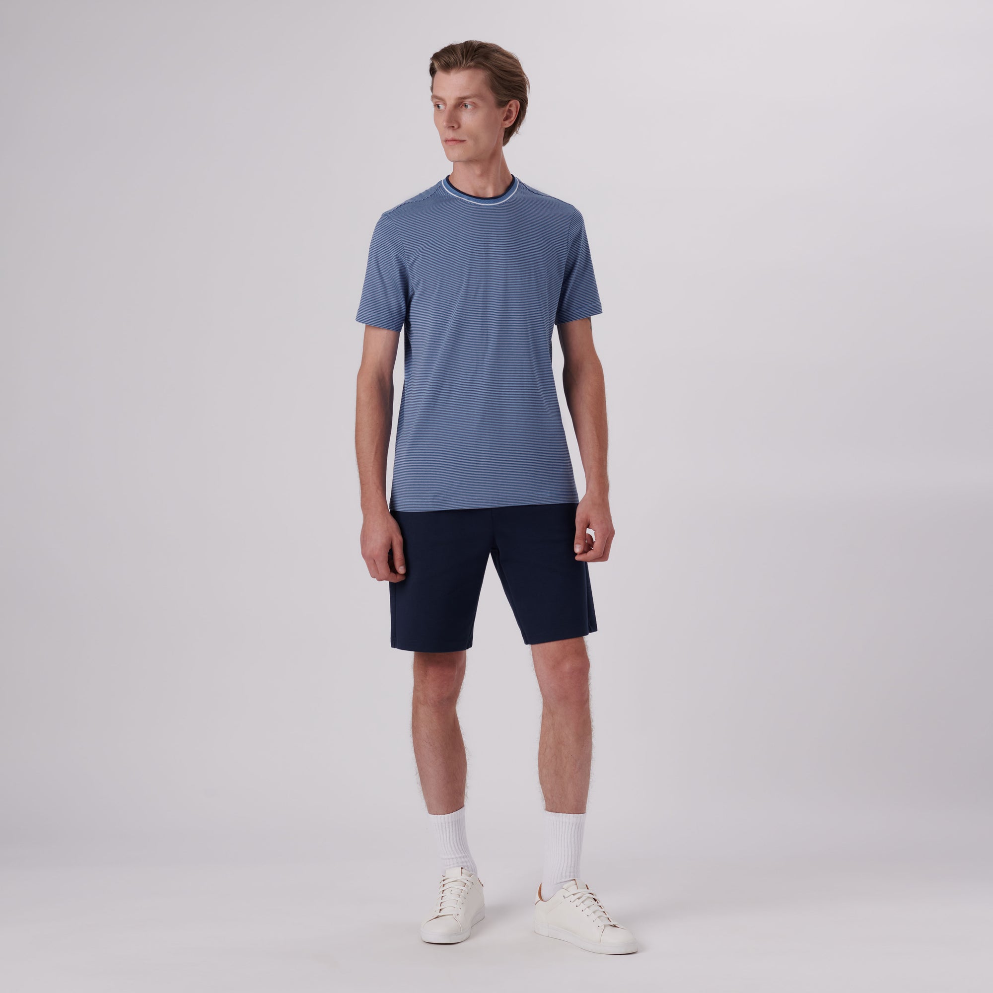 Striped Crew Neck T-Shirt