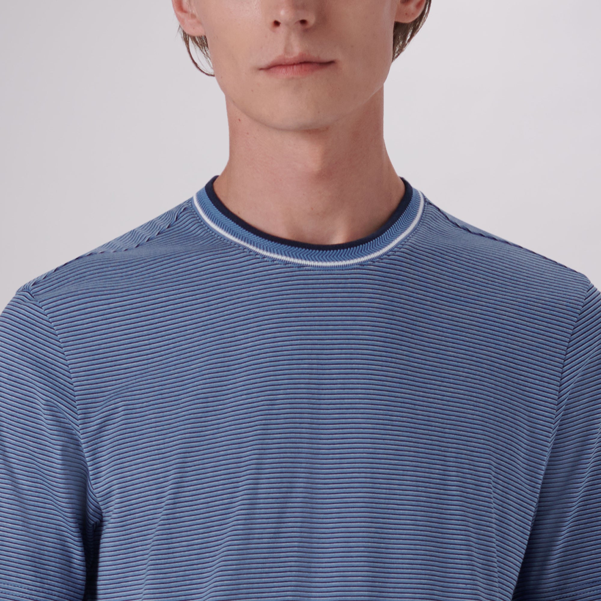 Striped Crew Neck T-Shirt