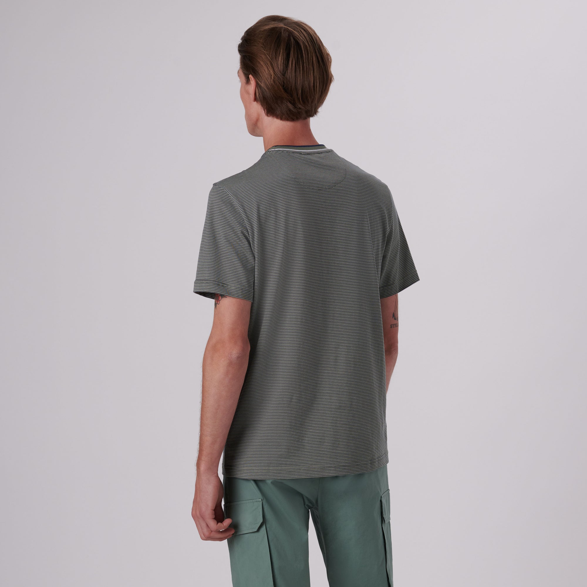 Striped Crew Neck T-Shirt