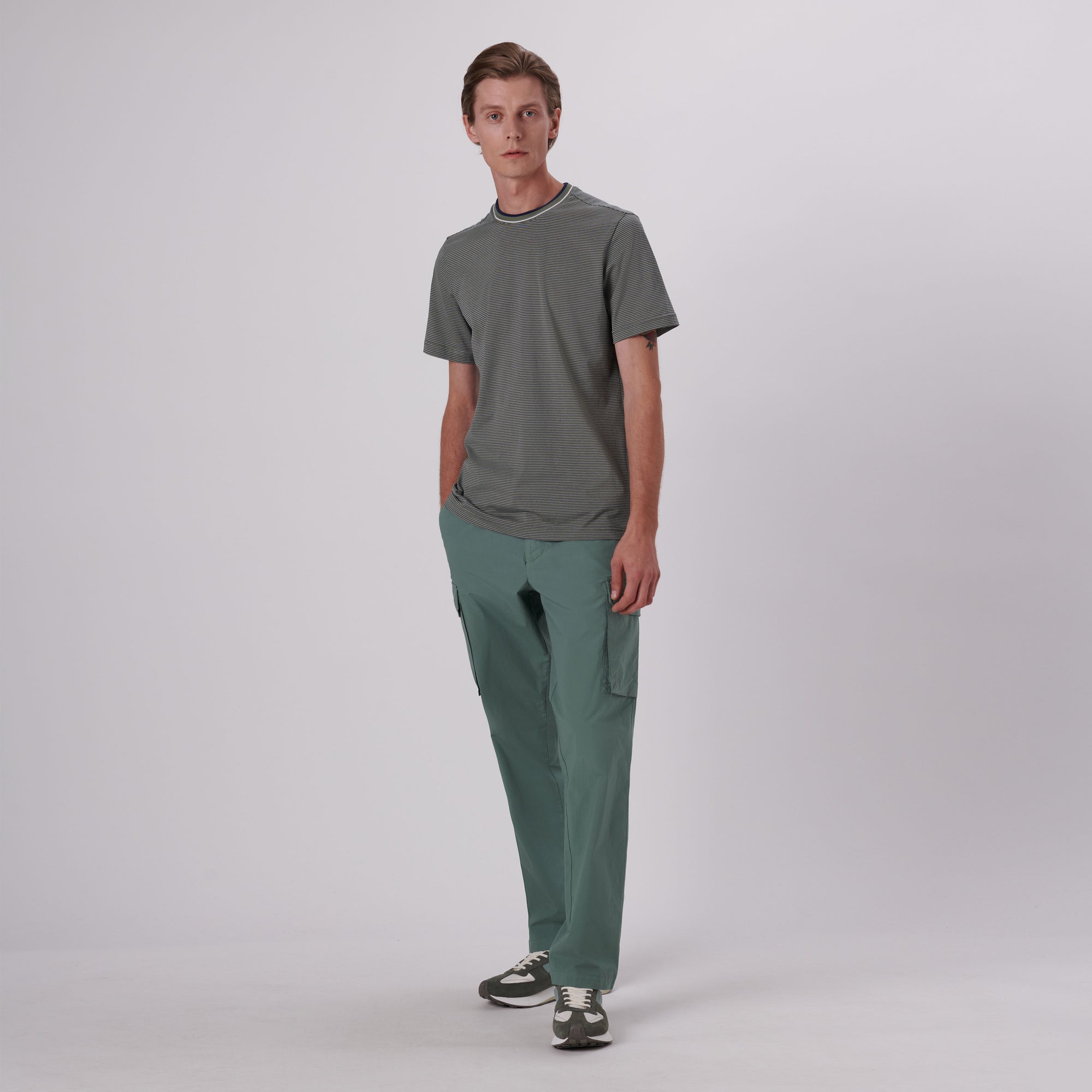 Striped Crew Neck T-Shirt