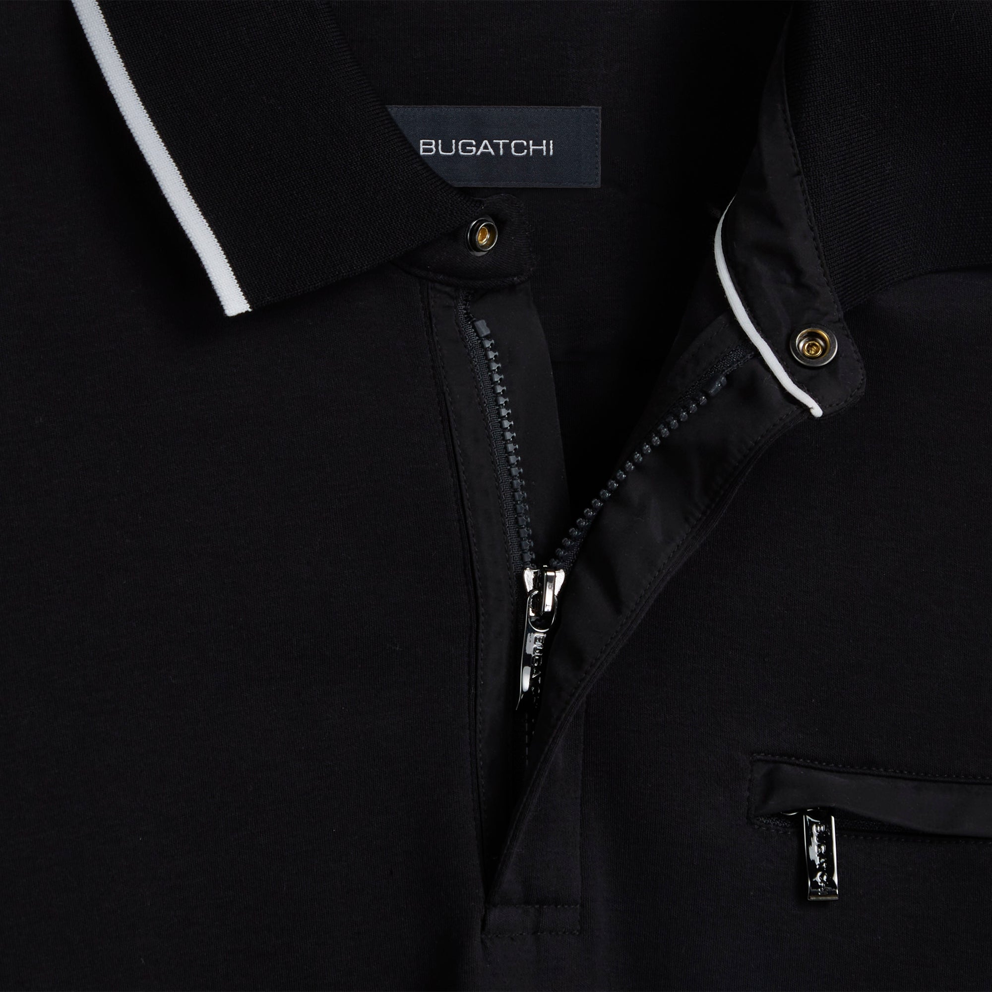 Quarter Zip Polo Shirt