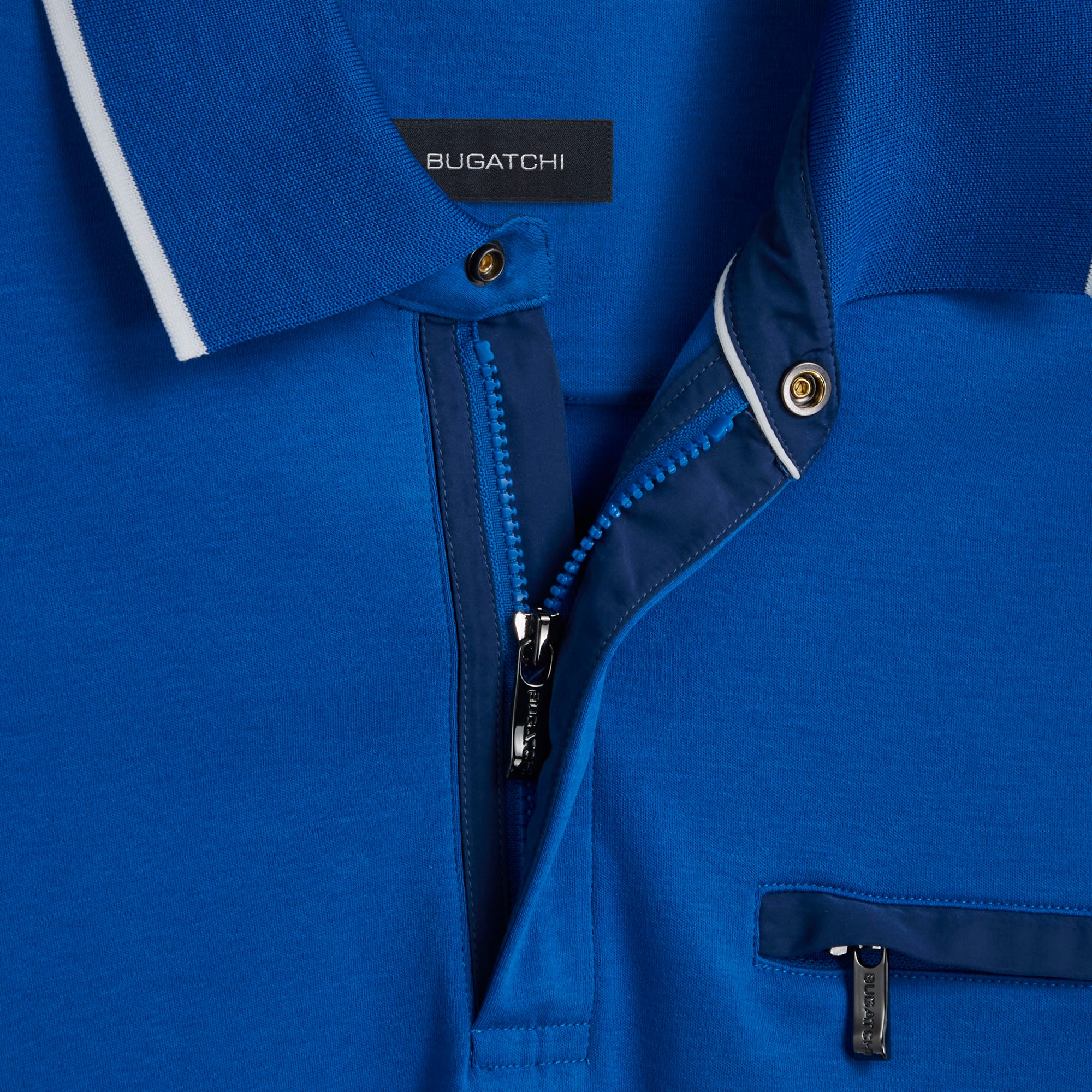 Quarter Zip Polo Shirt