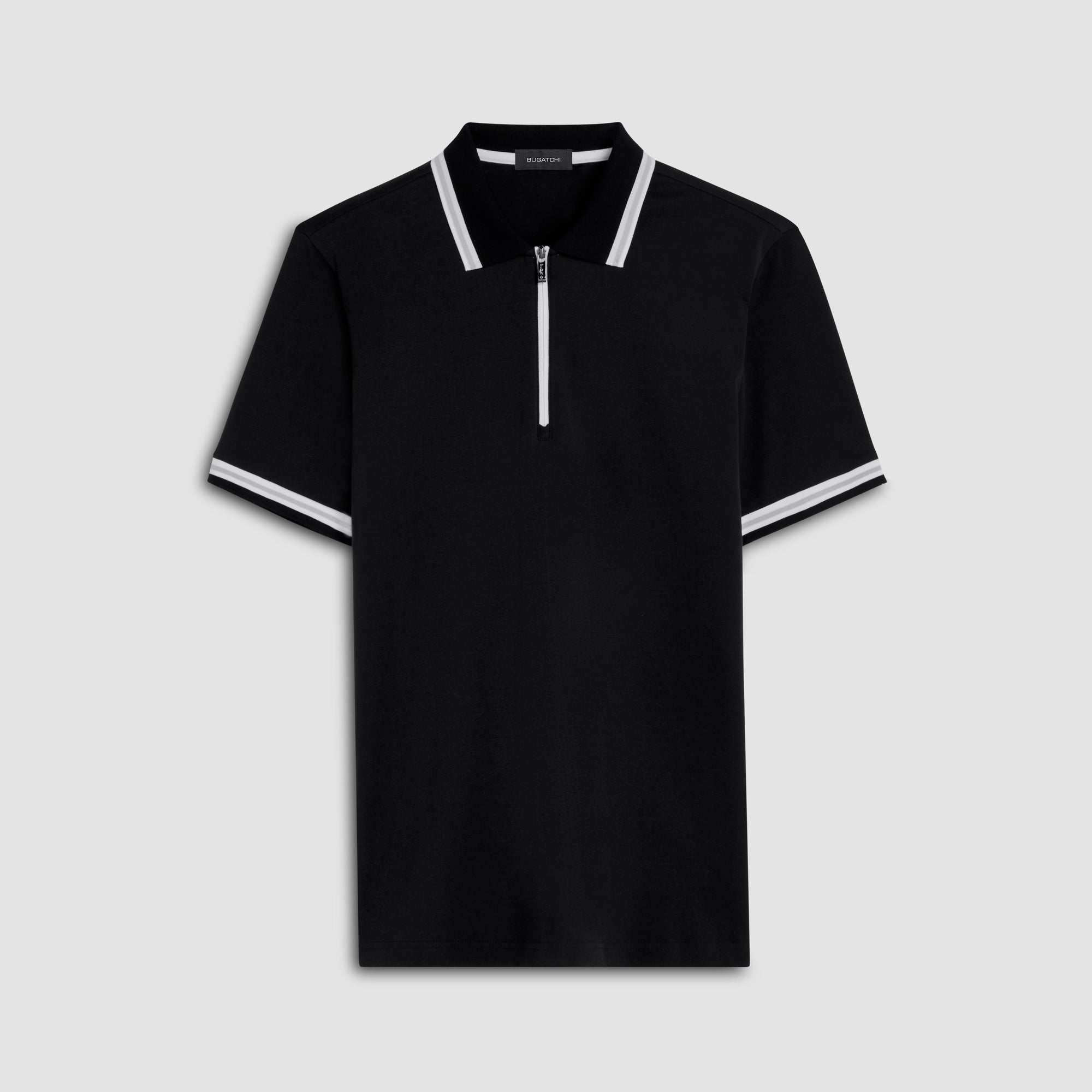 Quarter Zip Polo Shirt