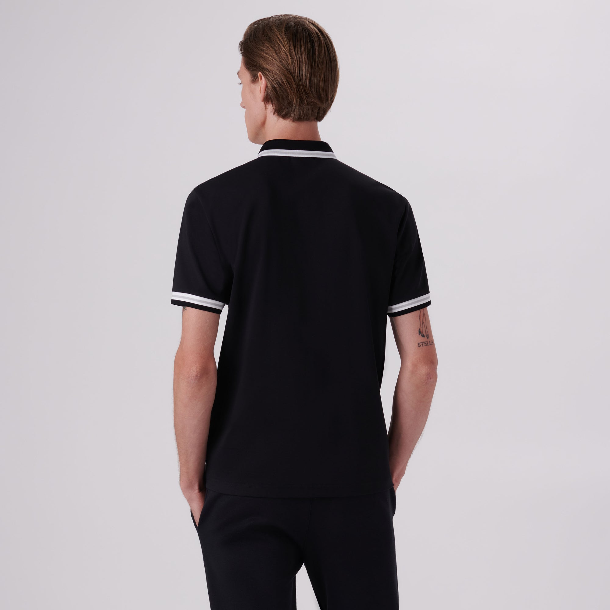 Quarter Zip Polo Shirt