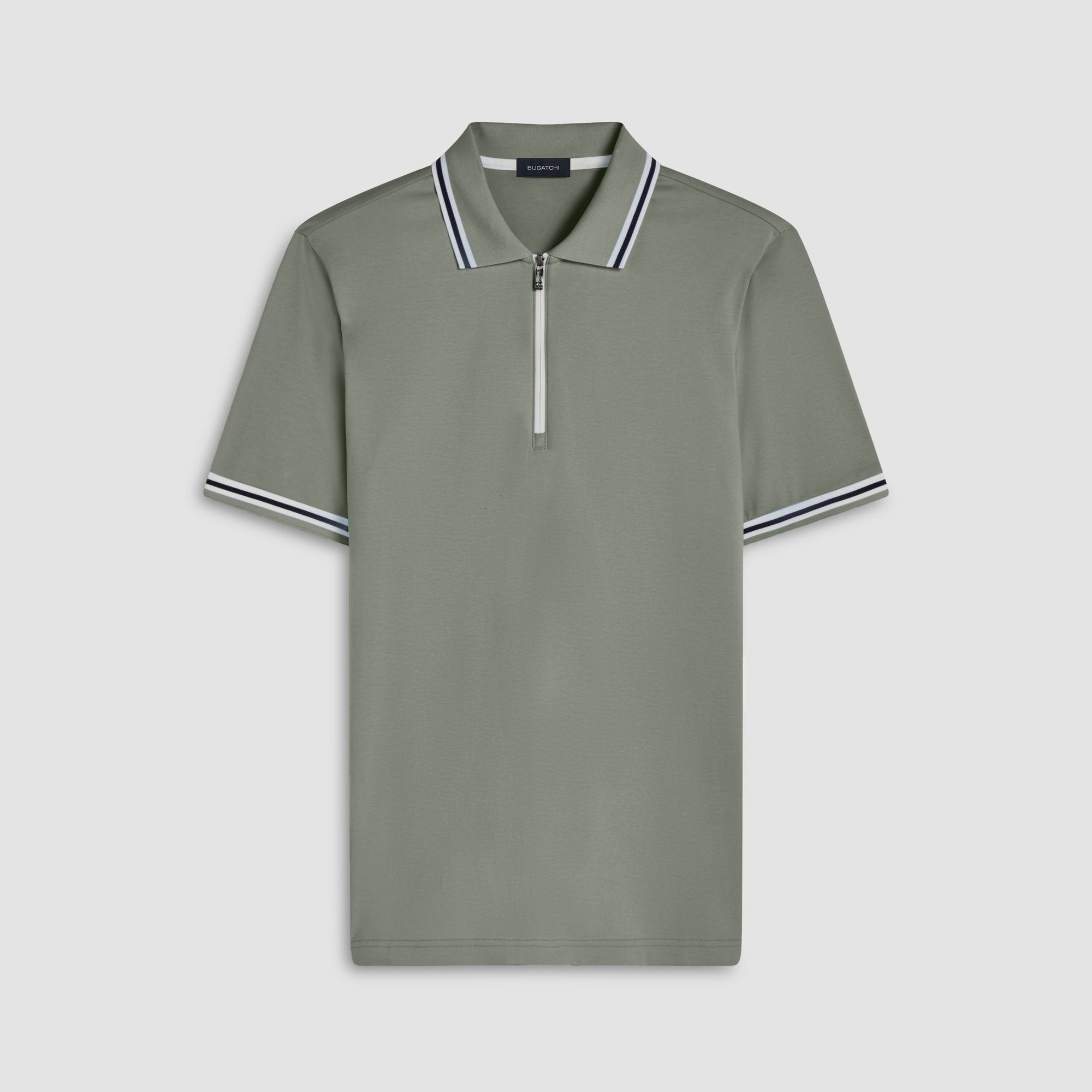 Quarter Zip Polo Shirt