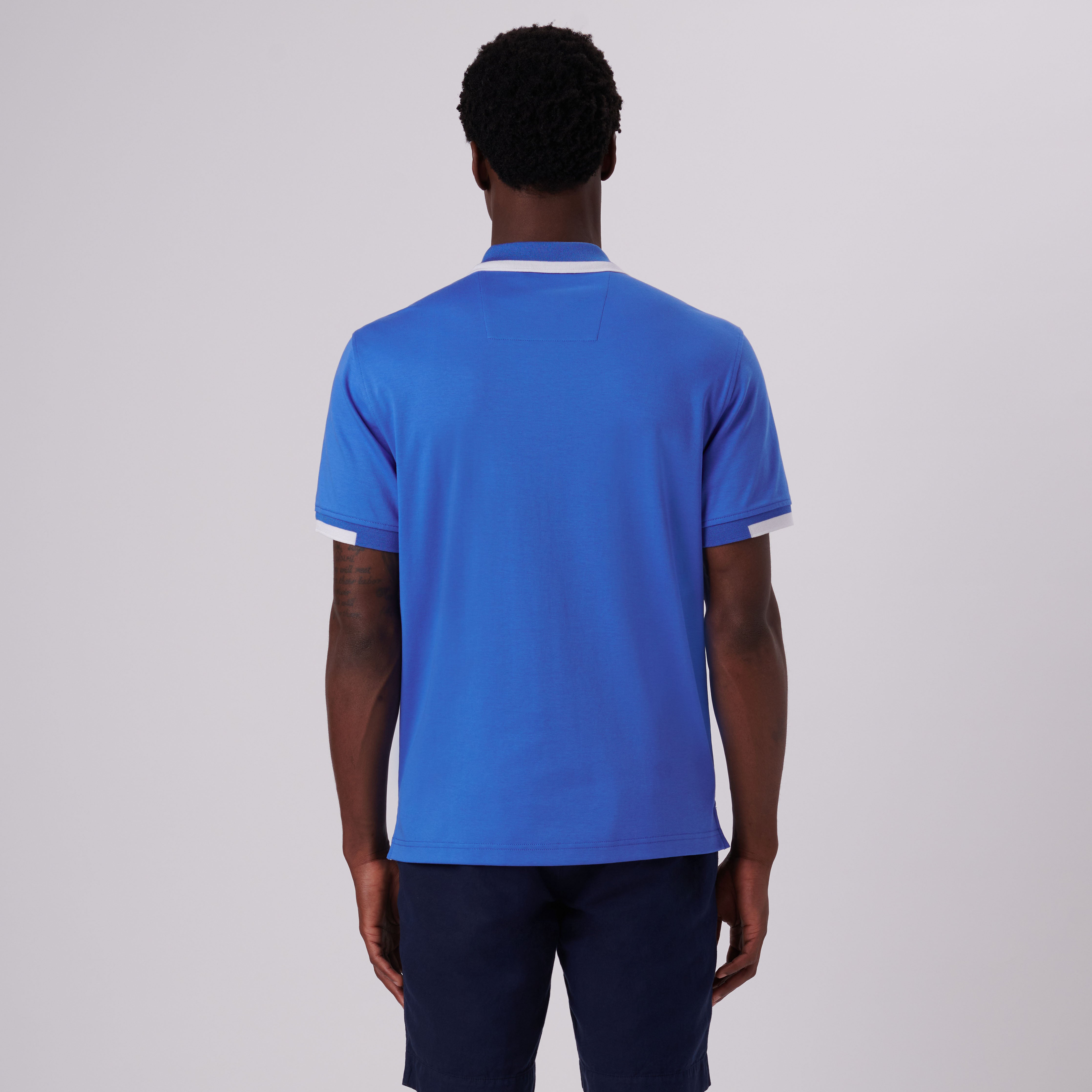 Quarter Zip Polo Shirt – BUGATCHI