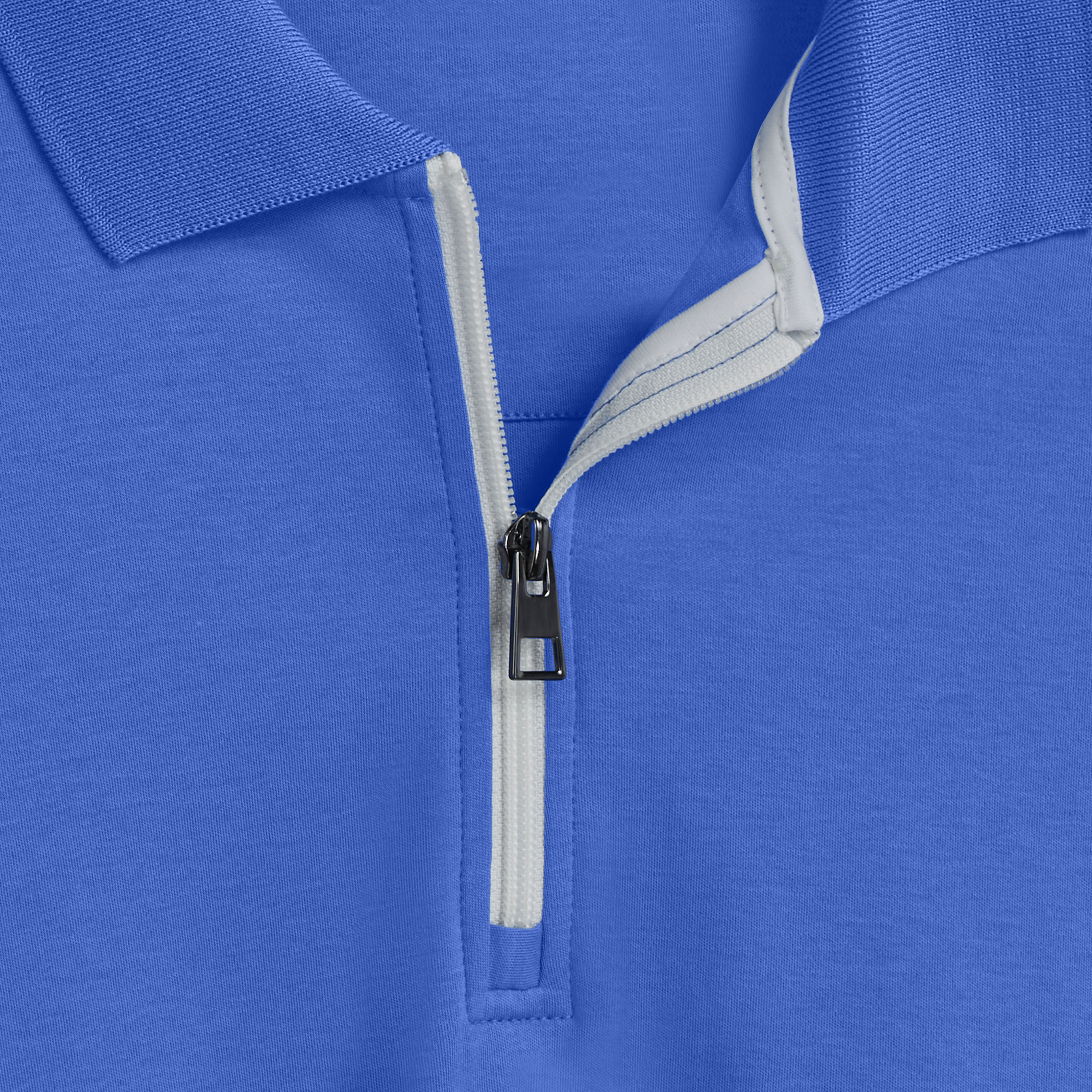 Quarter Zip Polo Shirt – BUGATCHI
