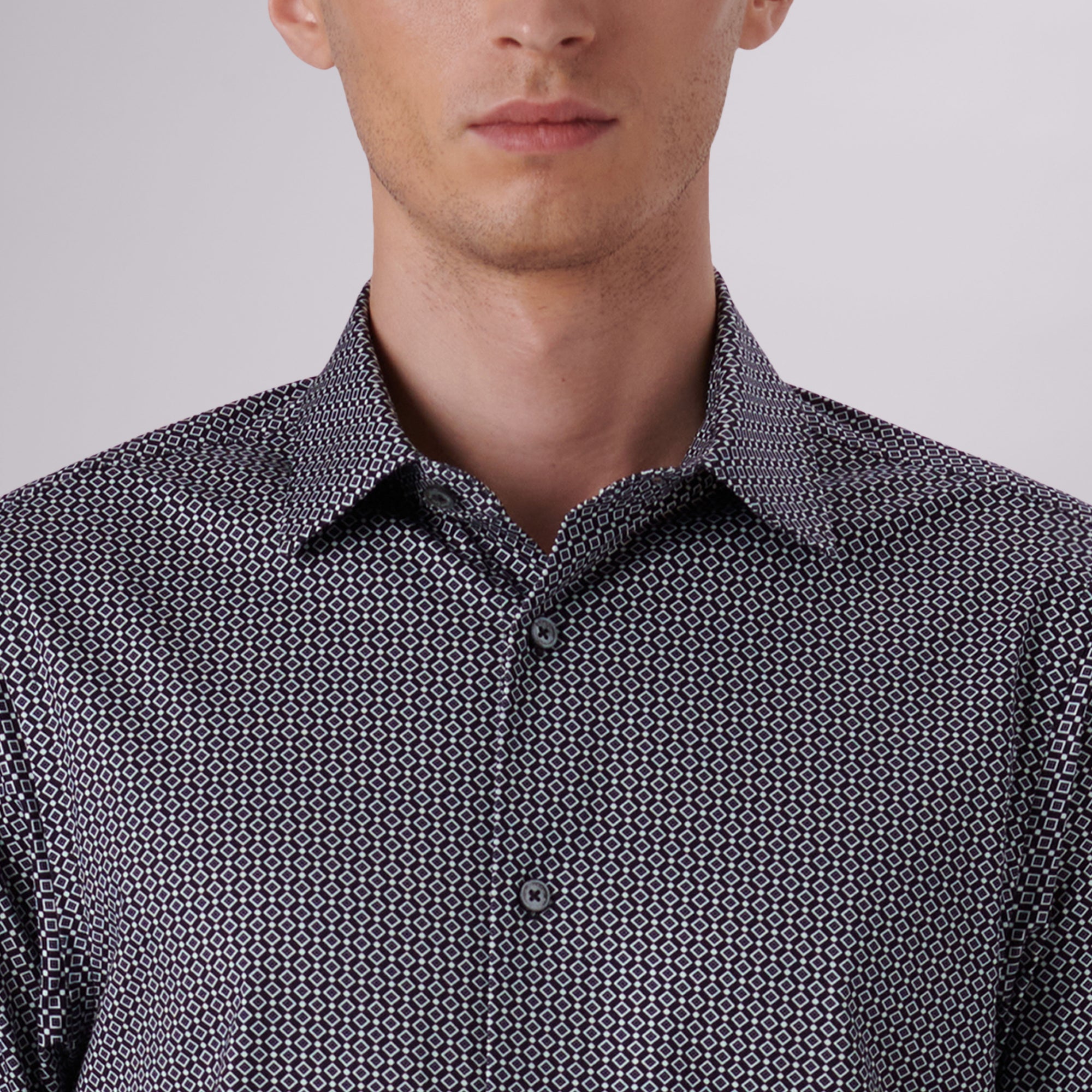 James Diamond Print OoohCotton Shirt