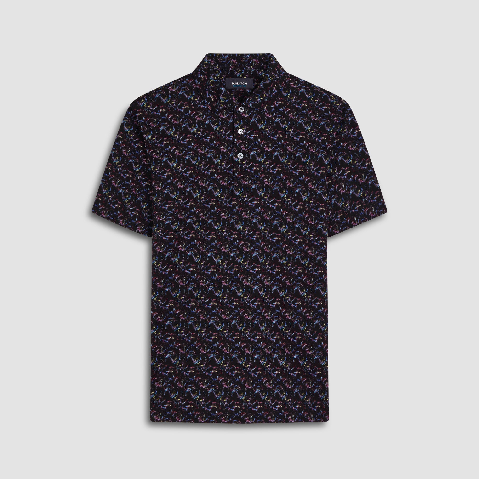 Victor Abstract Print OoohCotton Polo