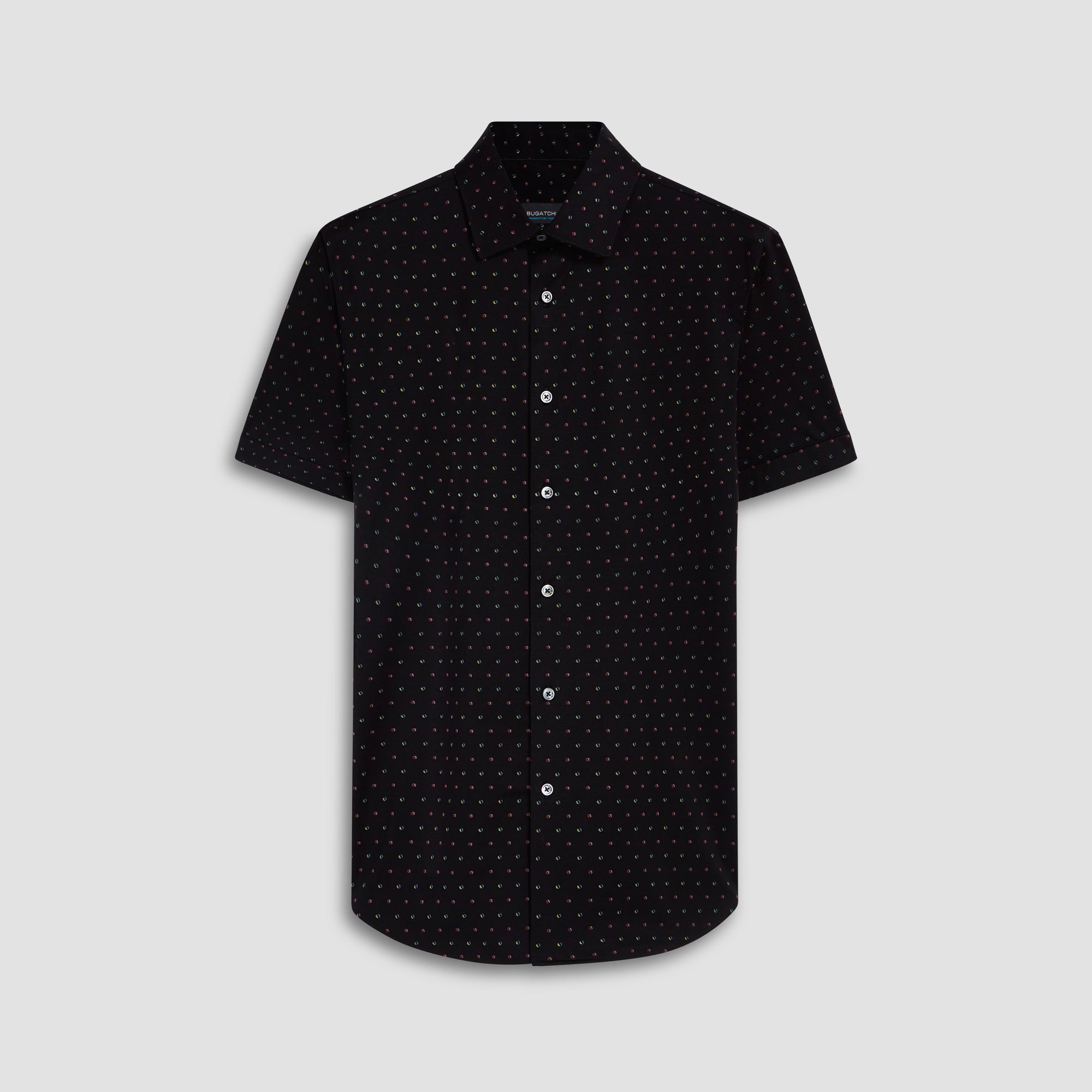 Miles Abstract Print OoohCotton Short Sleeve Shirt