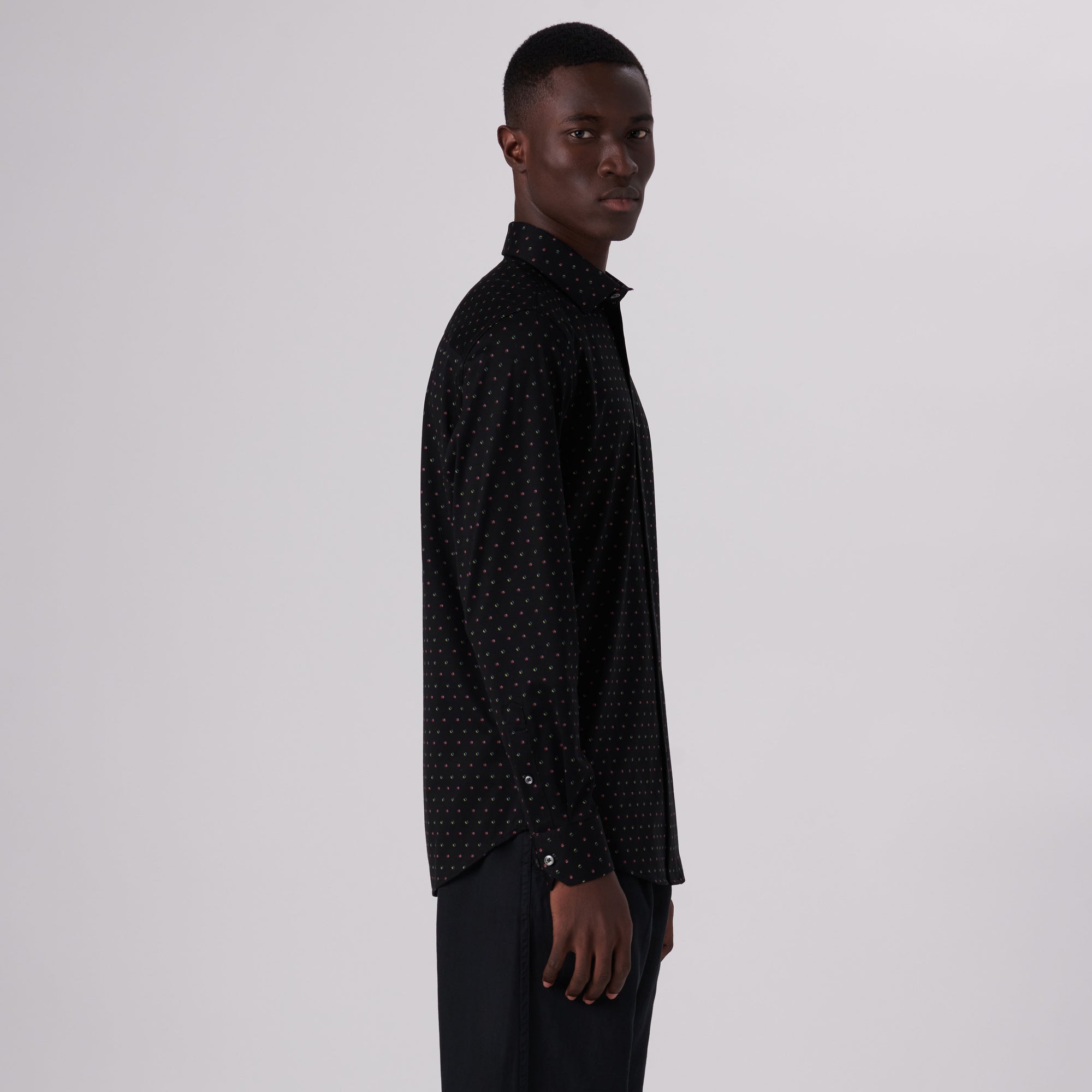 James Abstract Print OoohCotton Shirt