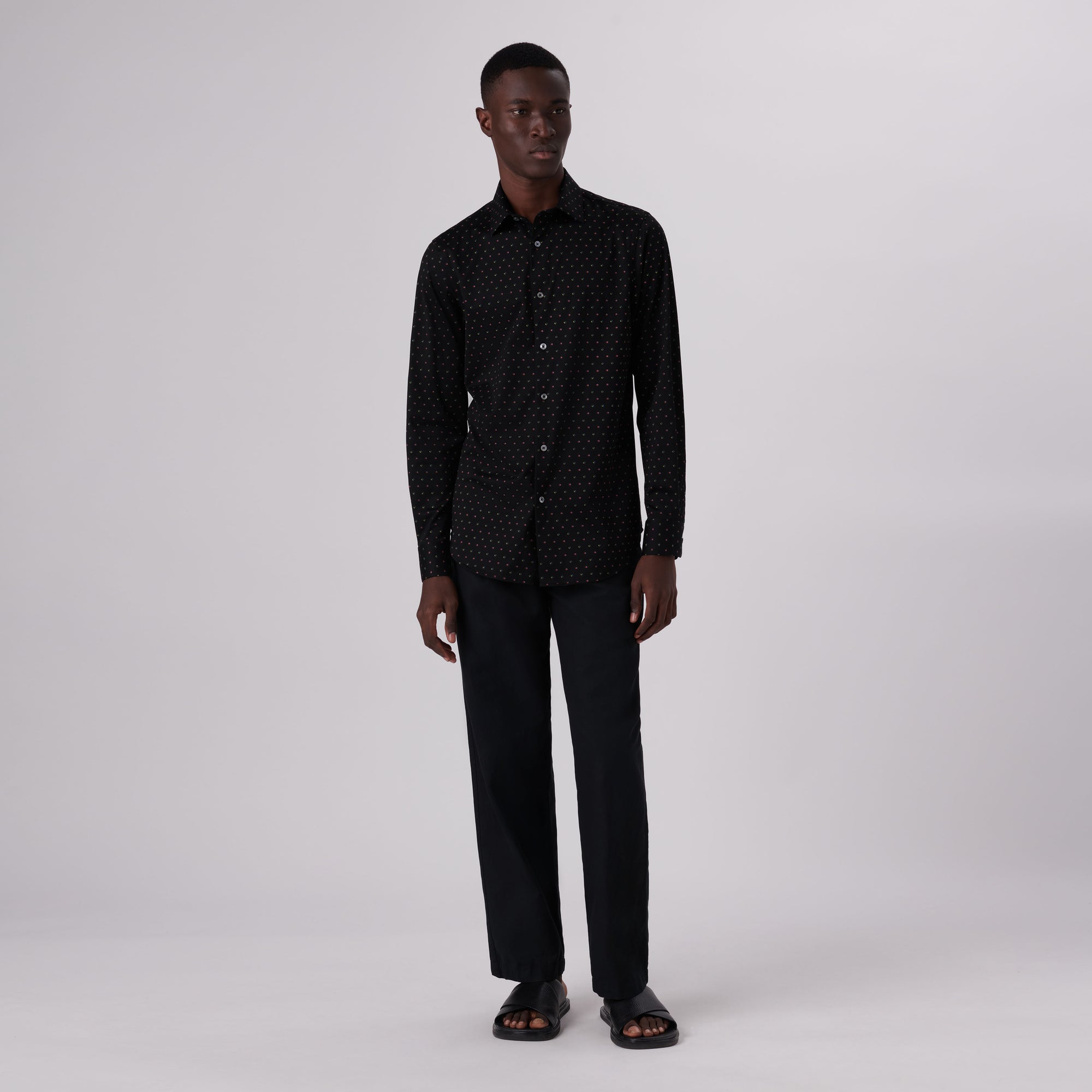 James Abstract Print OoohCotton Shirt