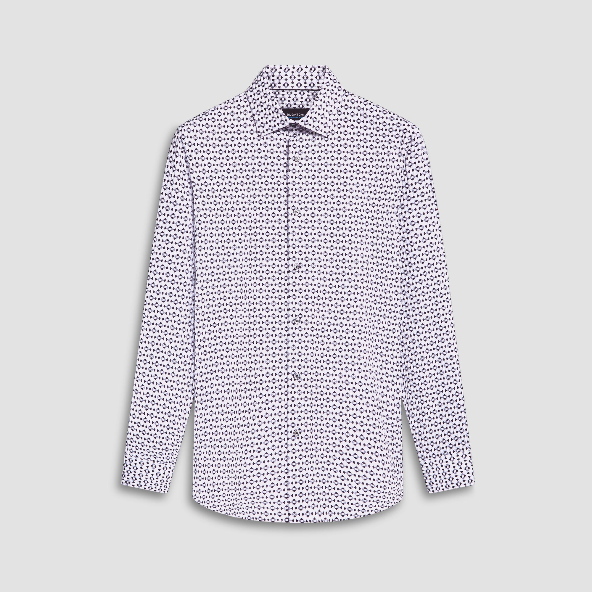James Geometric Print OoohCotton Shirt