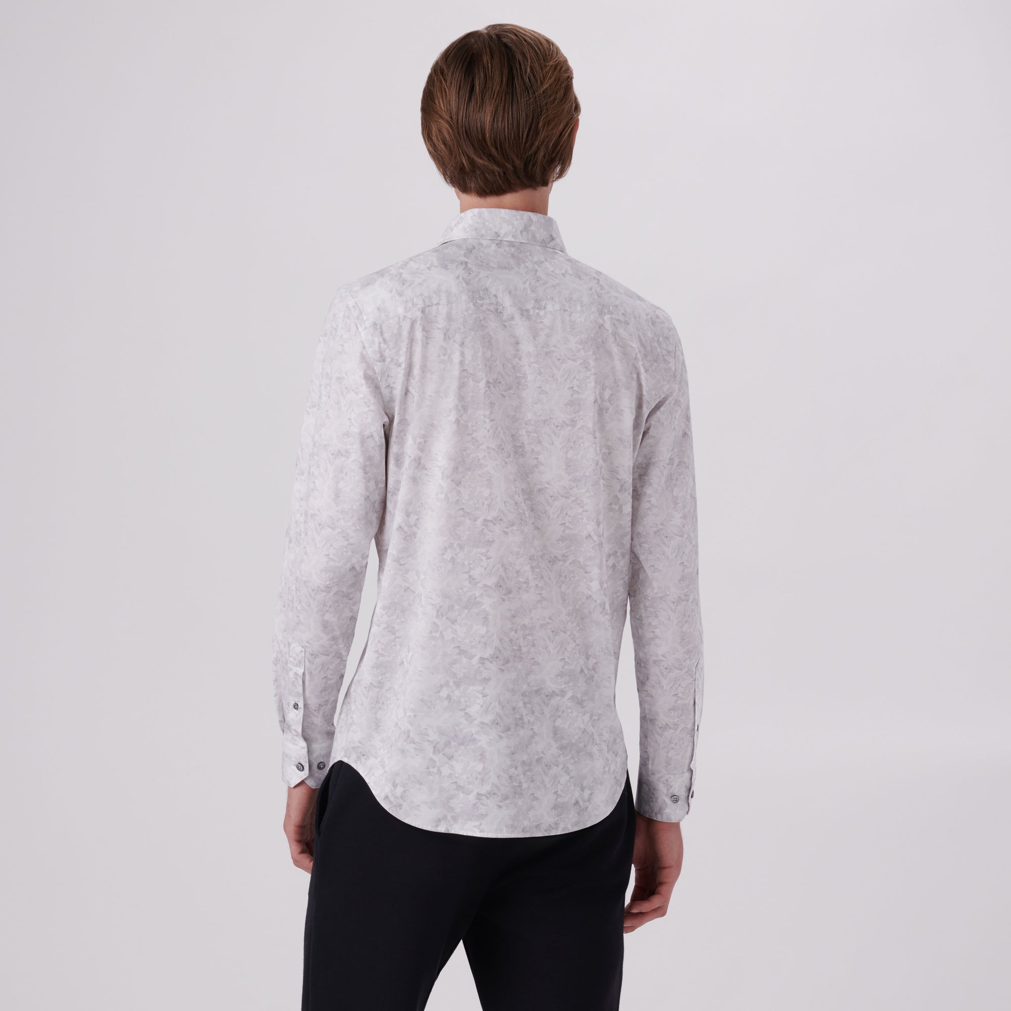James Leaf Print OoohCotton Shirt