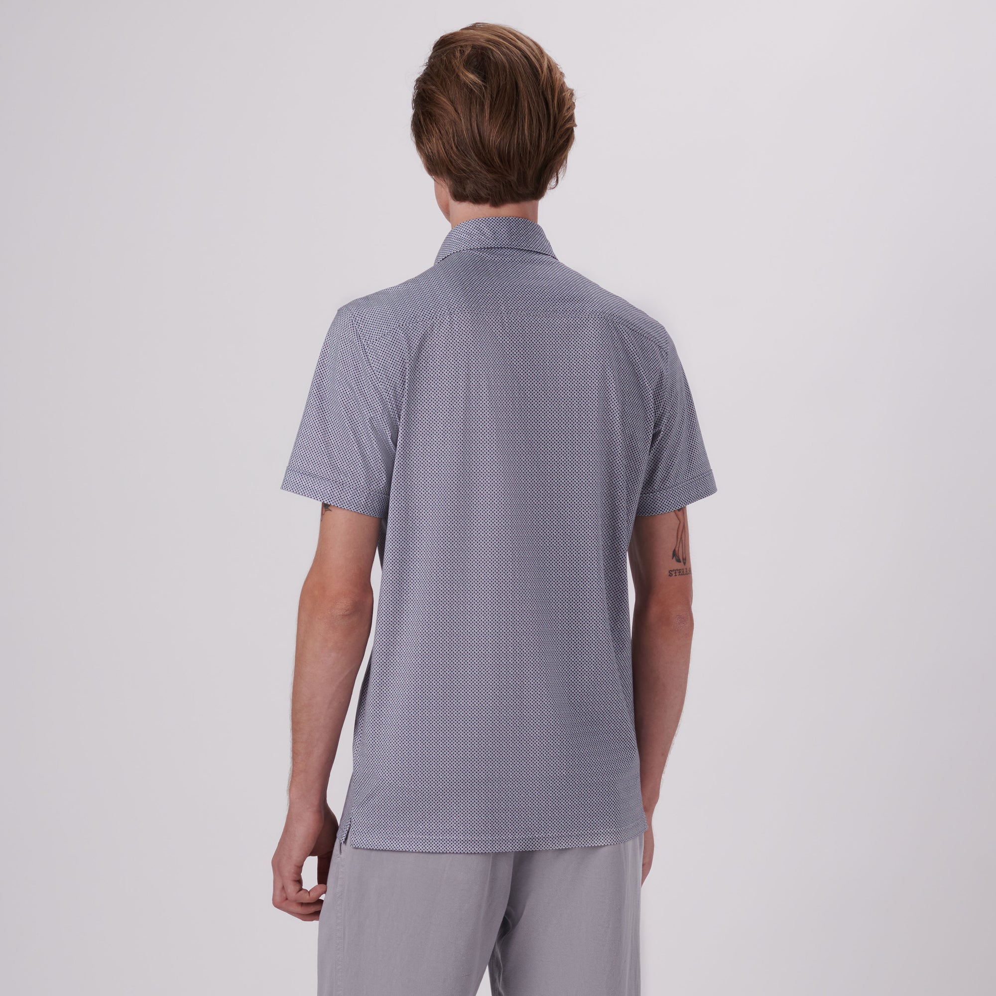 Milo Abstract Print OoohCotton Short Sleeve Shirt