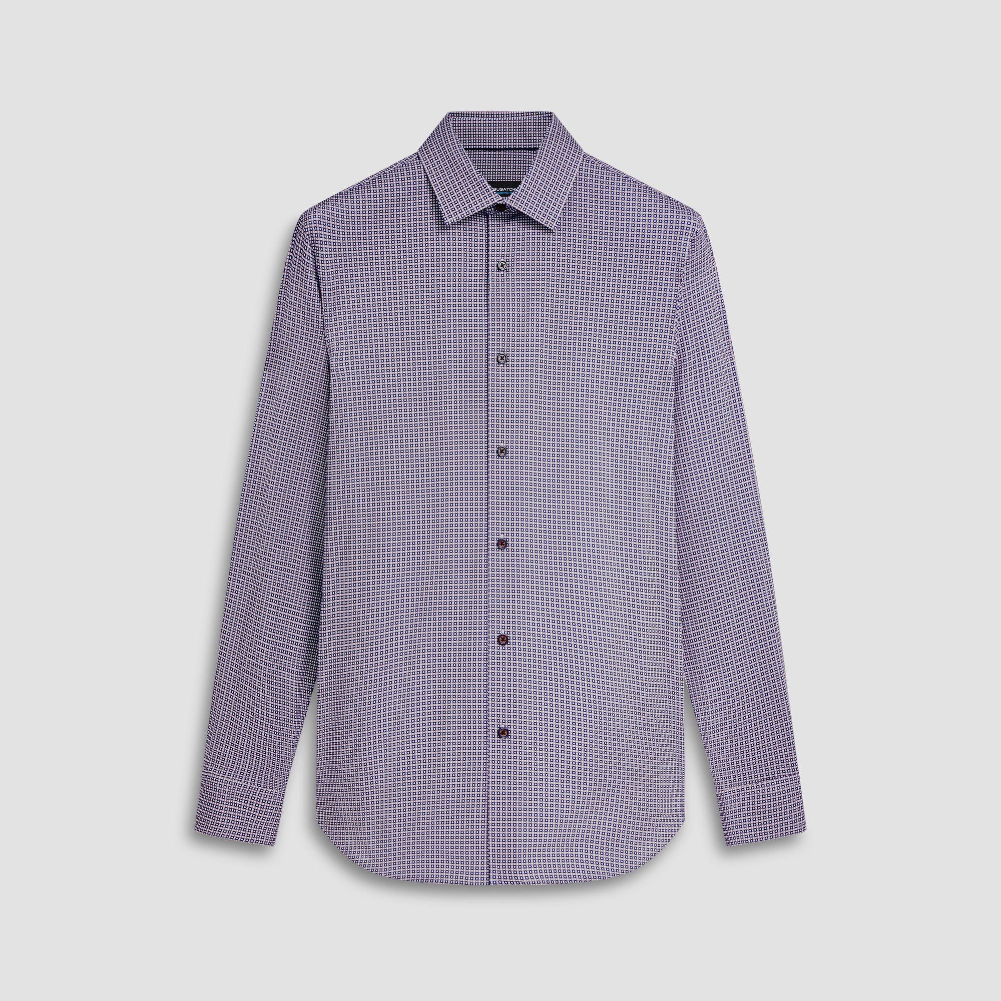 James Geometric Print OoohCotton Shirt
