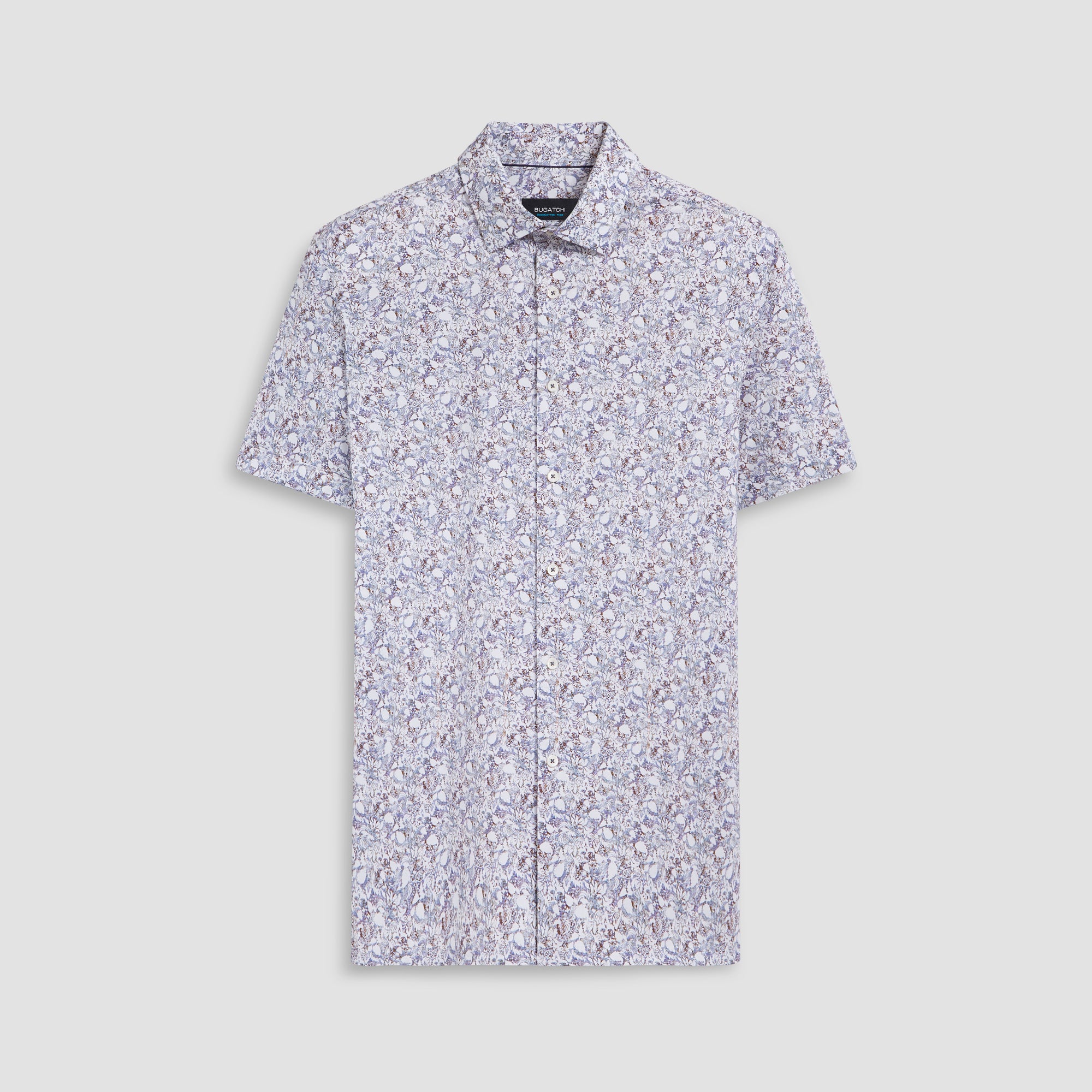 Milo Floral Print OoohCotton Short Sleeve Shirt