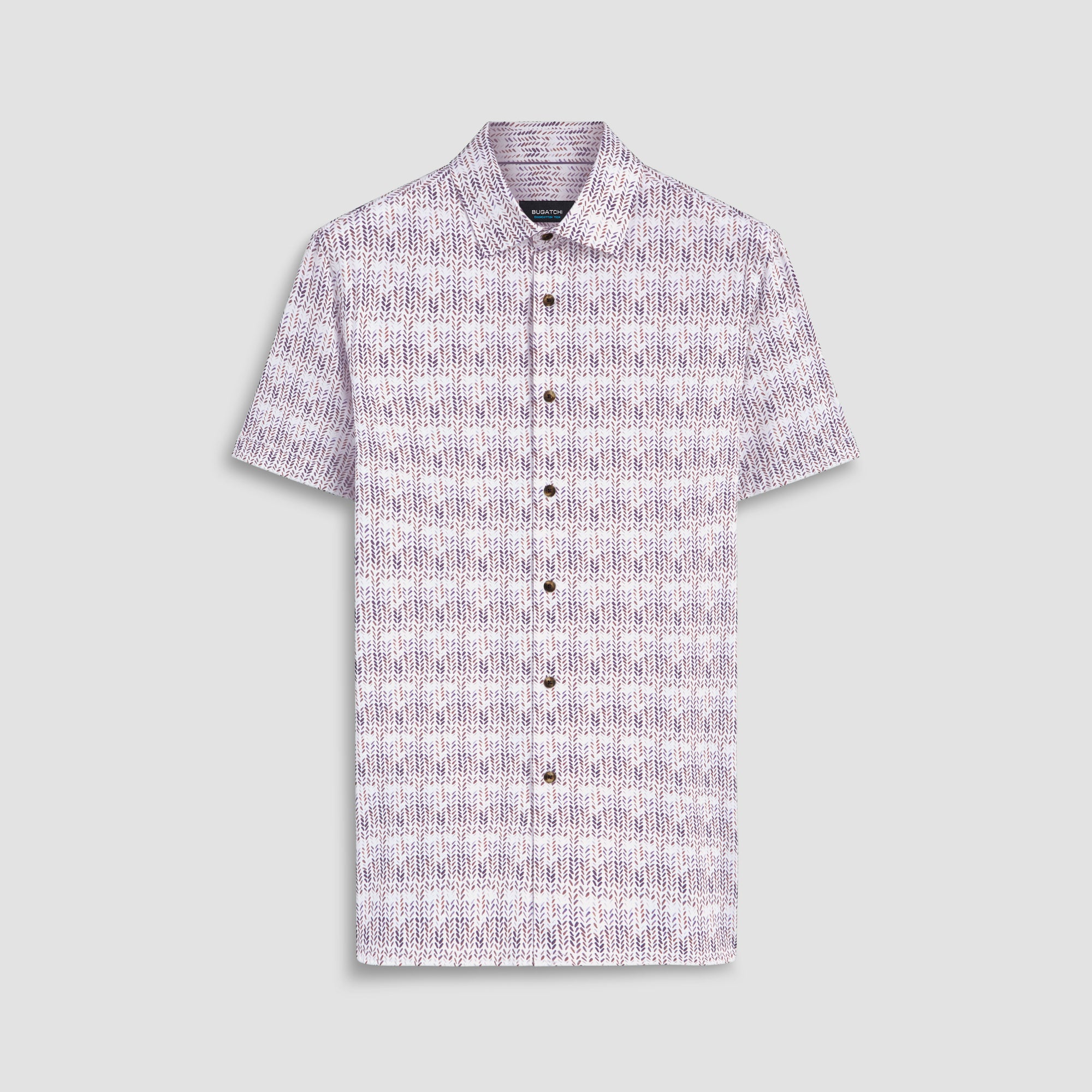 Milo Abstract Print OoohCotton Short Sleeve Shirt