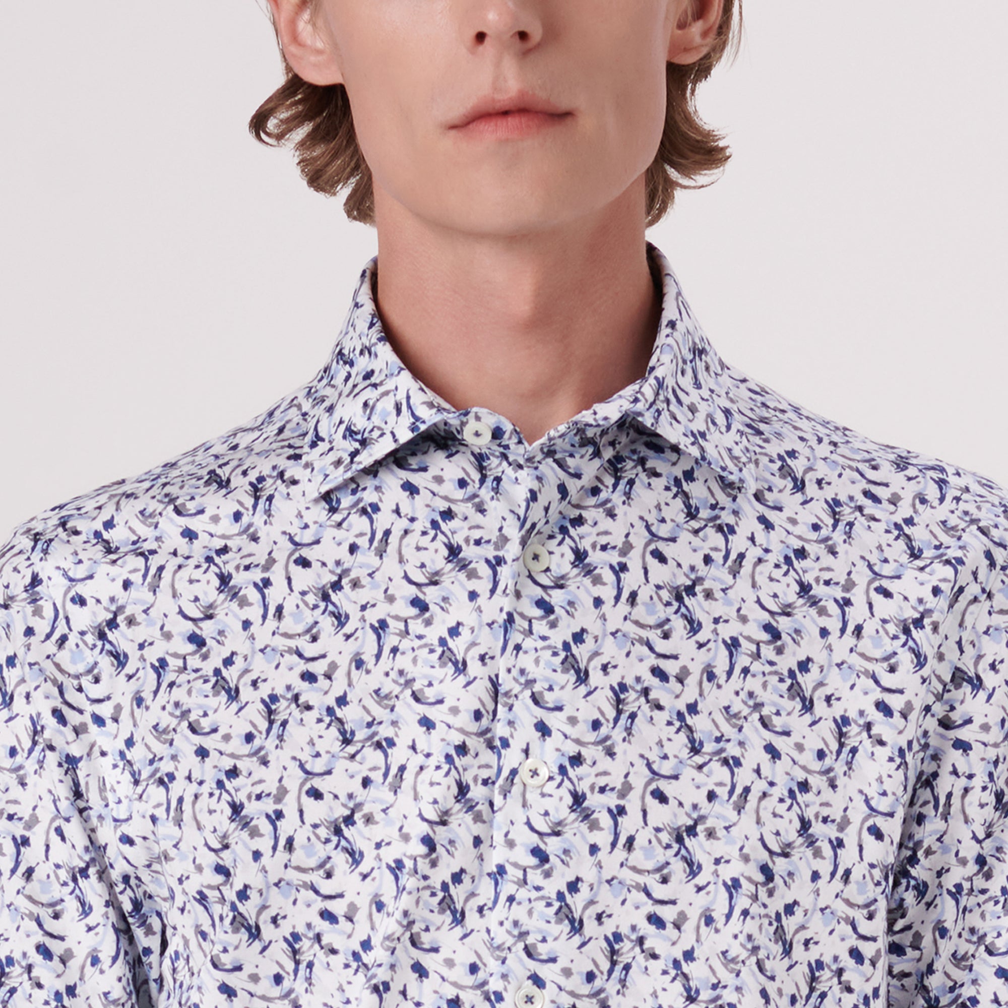 Milo Abstract Print OoohCotton Short Sleeve Shirt