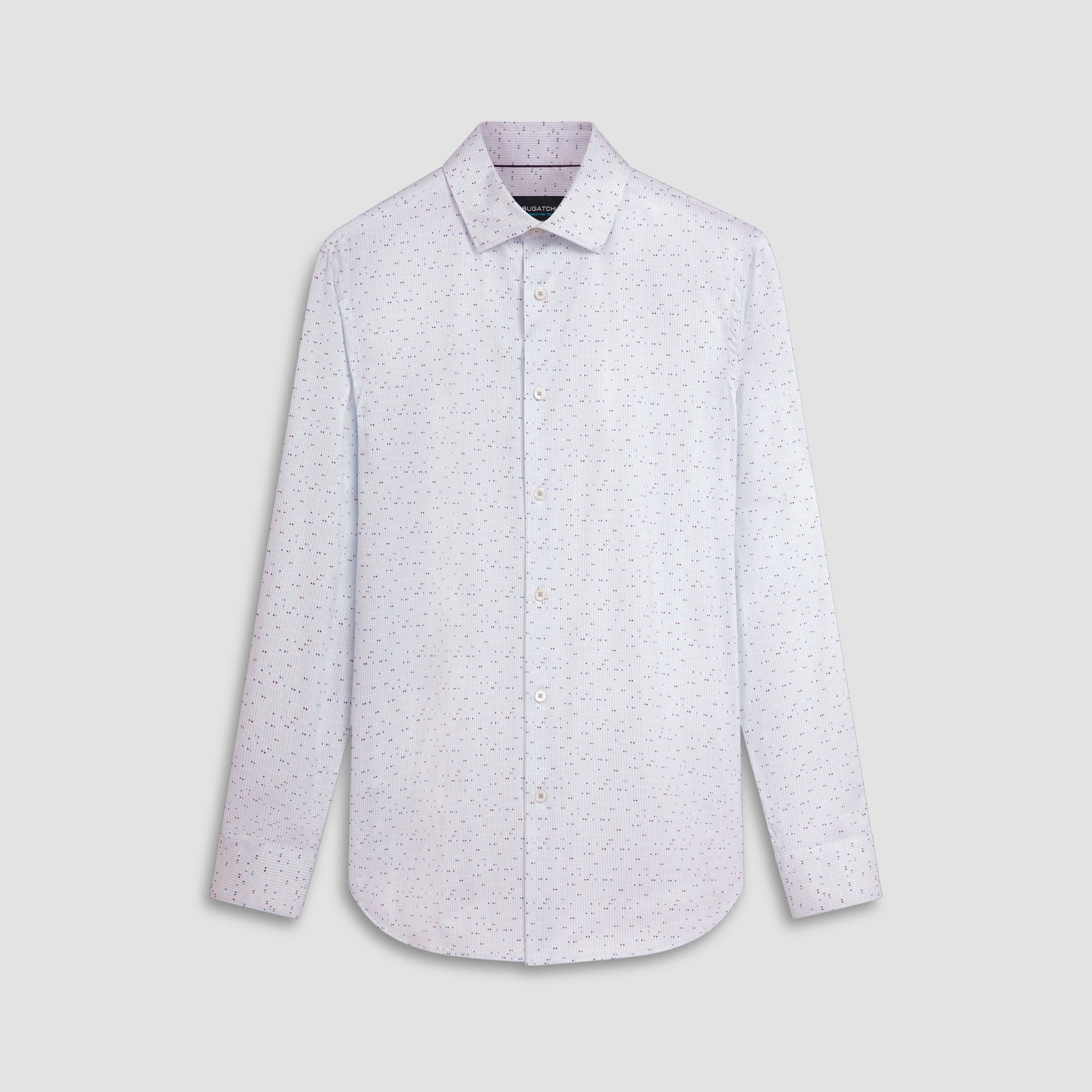 James Geometric Print OoohCotton Shirt
